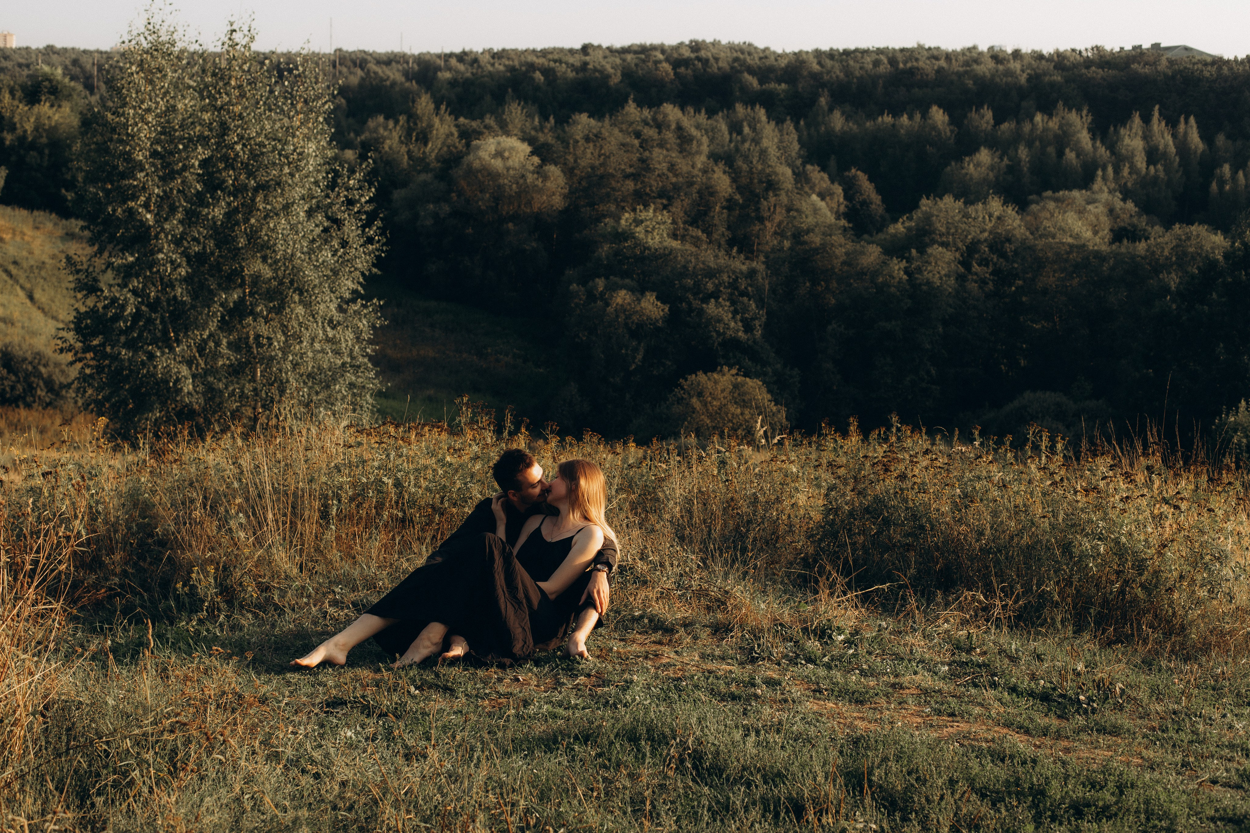 На закате. Семейный фотограф Москва Наталия Осьмакова
