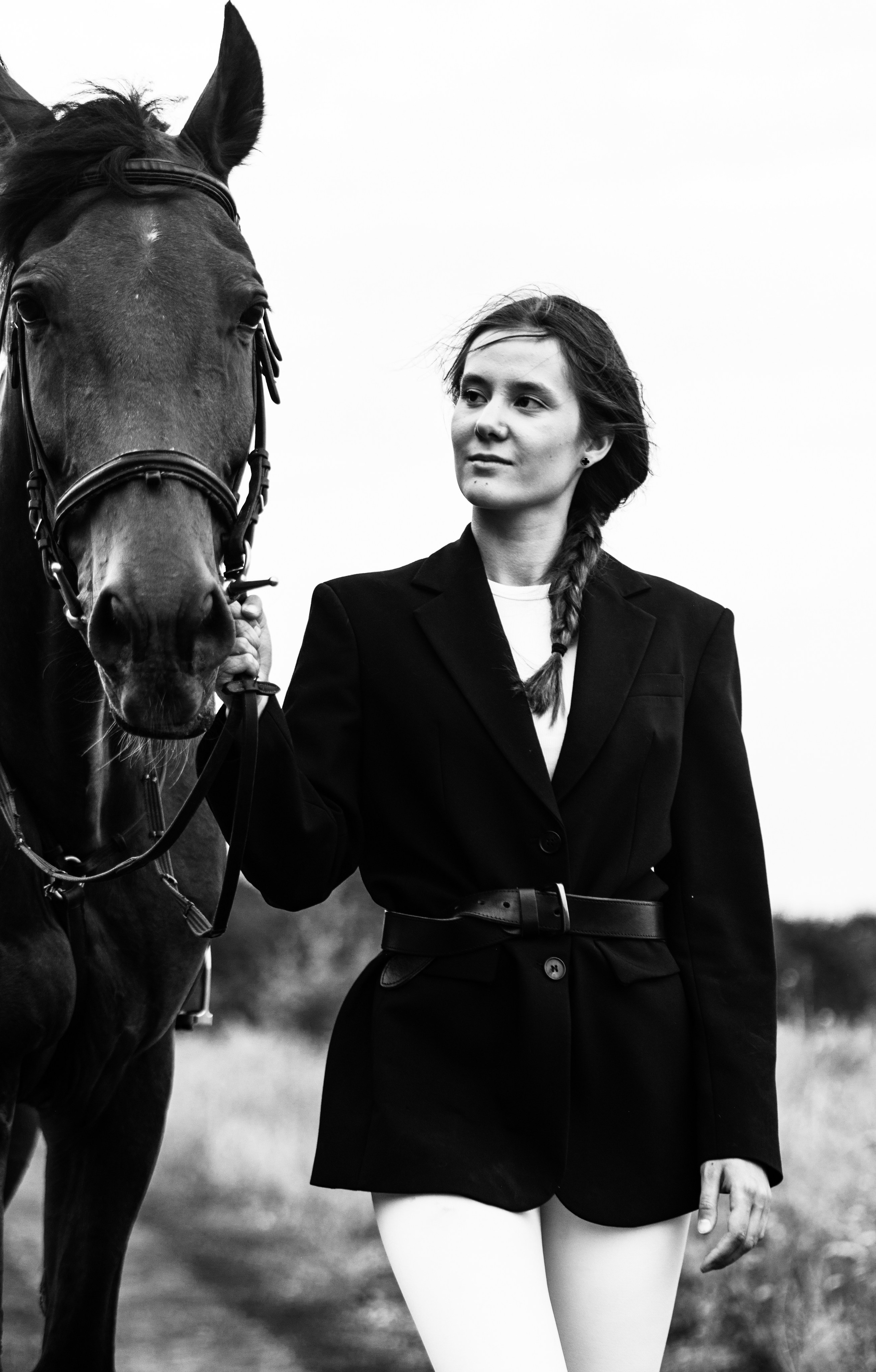 Всадница Ангелина и Финист. Конный фотограф в Саратове Юлия Иванова