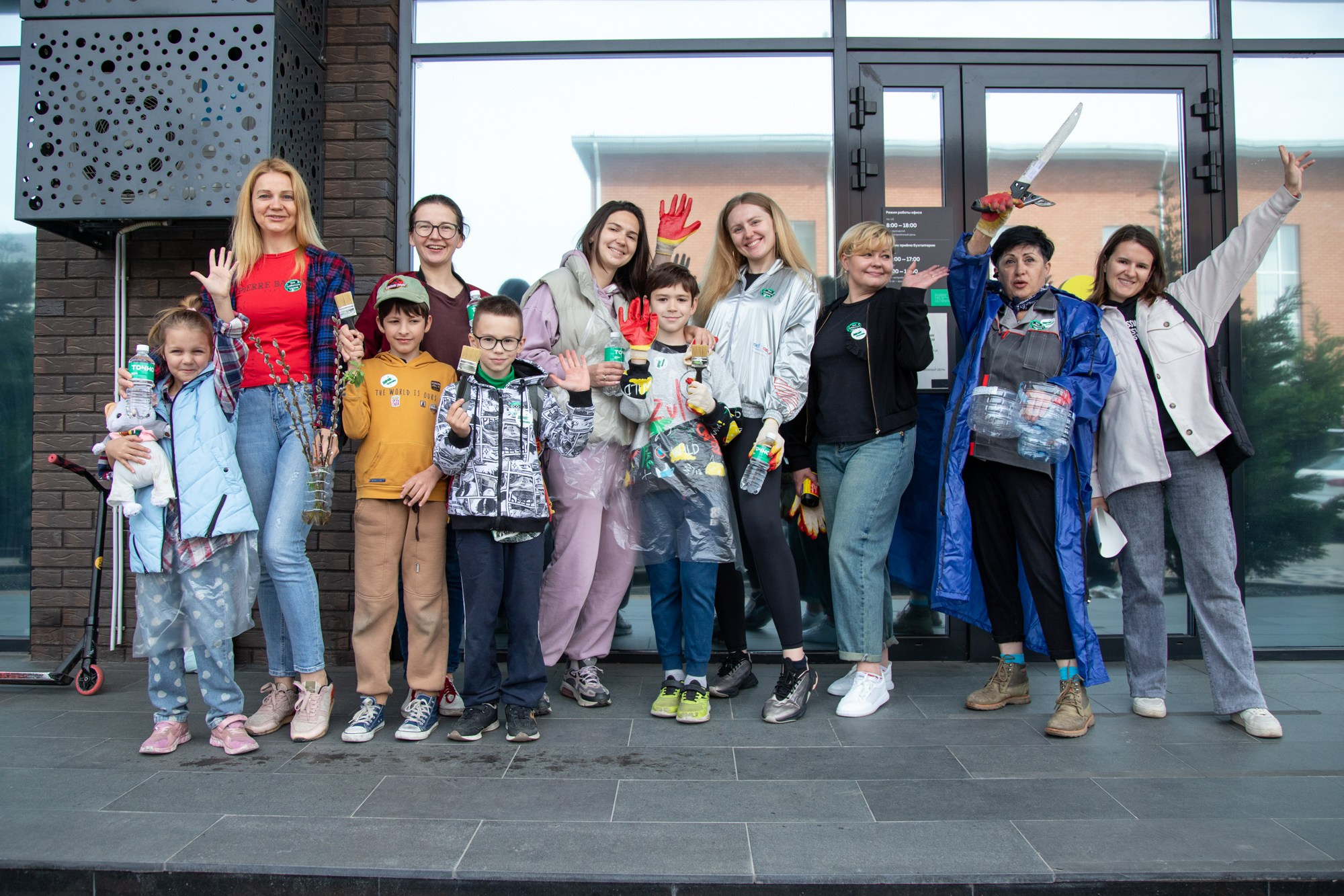 Субботник строительной компании «ТОЧНО». Репортажный, промышленный и маркетплейс-фотограф Дмитрий Чернат