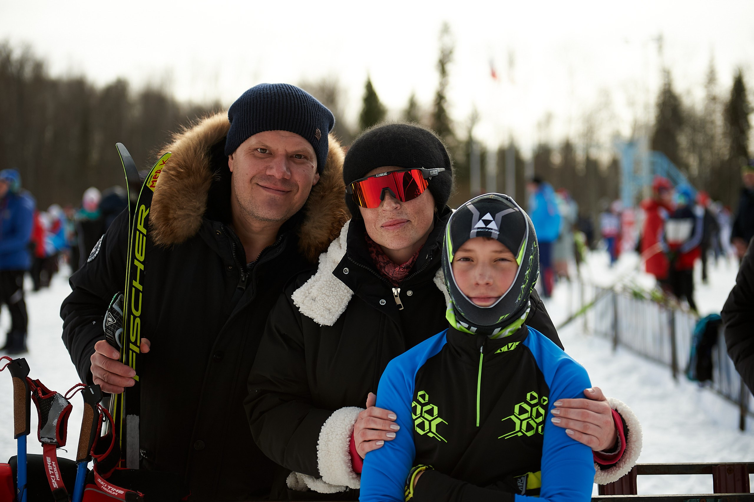 Всероссийские соревнования по лыжным гонкам «Пионерская правда». Ижевс. Спортивный репортажный фотограф в Ижевске Сергей Мерзляков