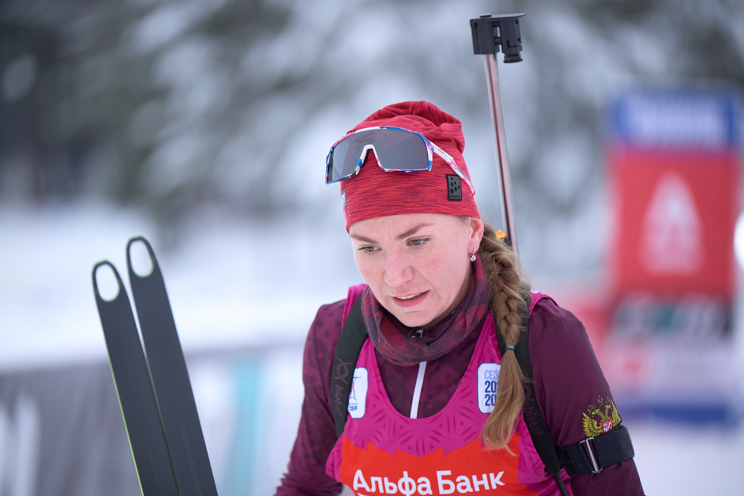 Биатлон. Чемпионат России — 2024/2025, 3-й этап, Ижевск. Ижевская винтовка. Спортивный репортажный фотограф в Ижевске Сергей Мерзляков