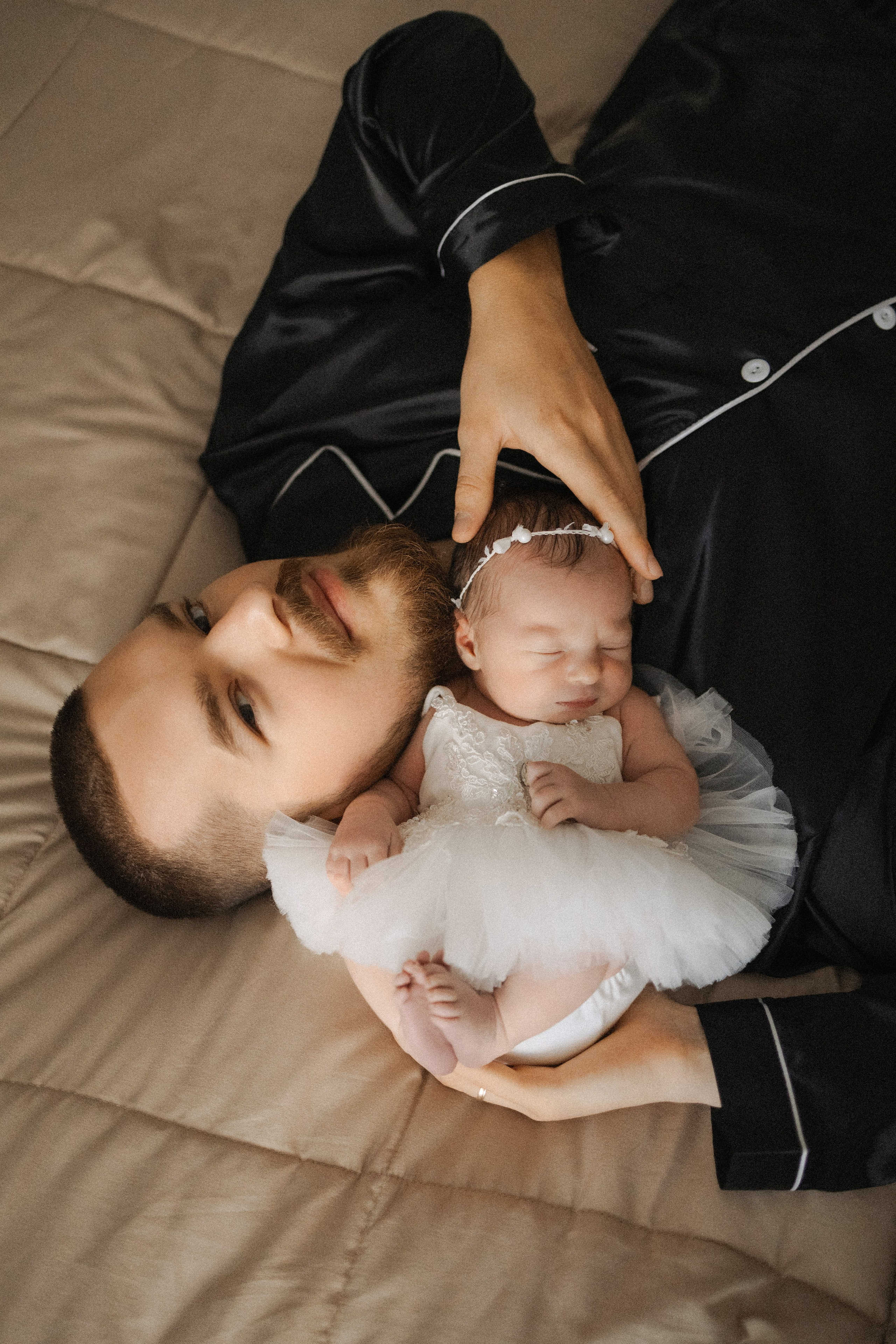 Ариана 4 дня. Фотограф новорождённых Newborn Москва