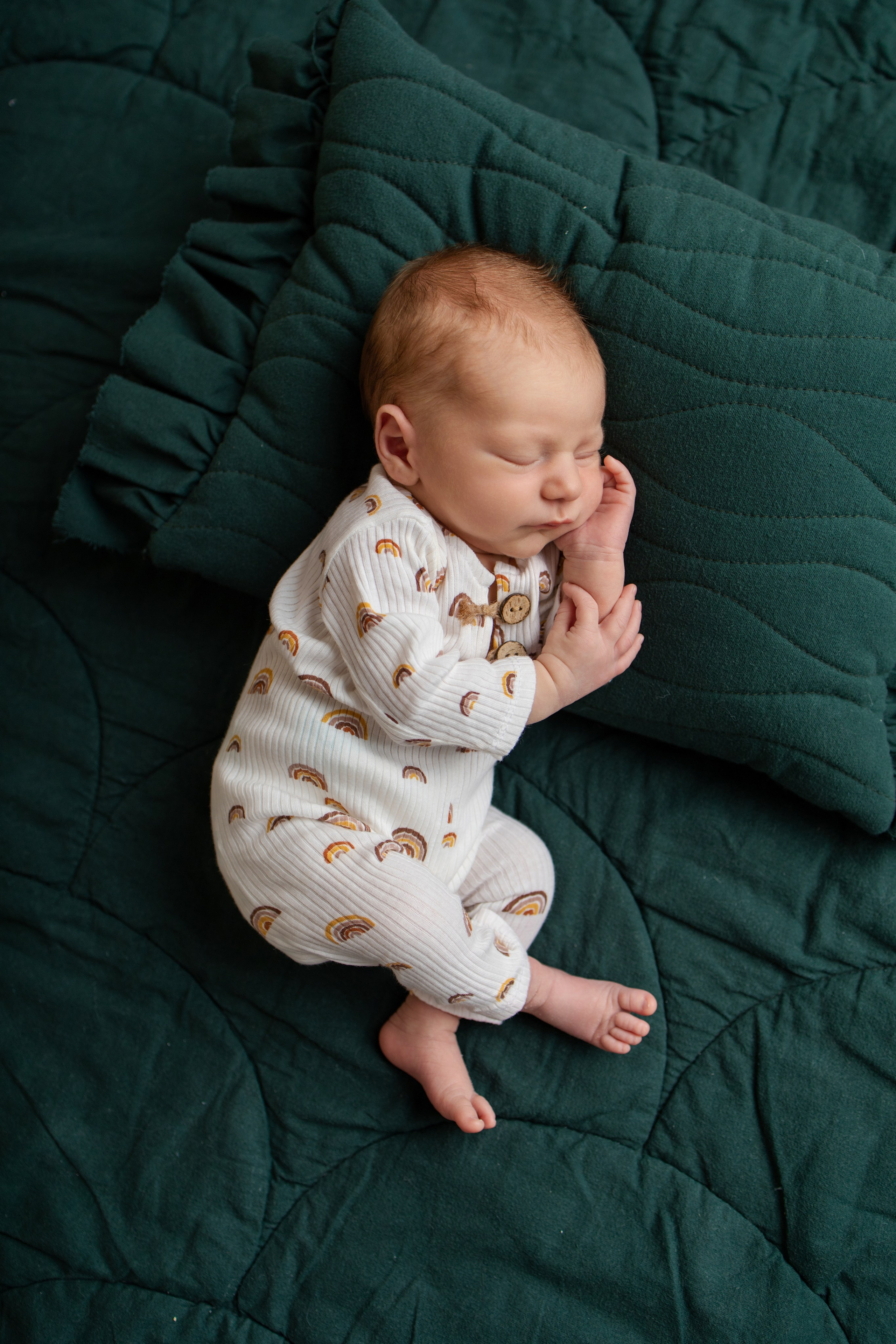 Дима 12 дней. Фотограф новорождённых Newborn Москва