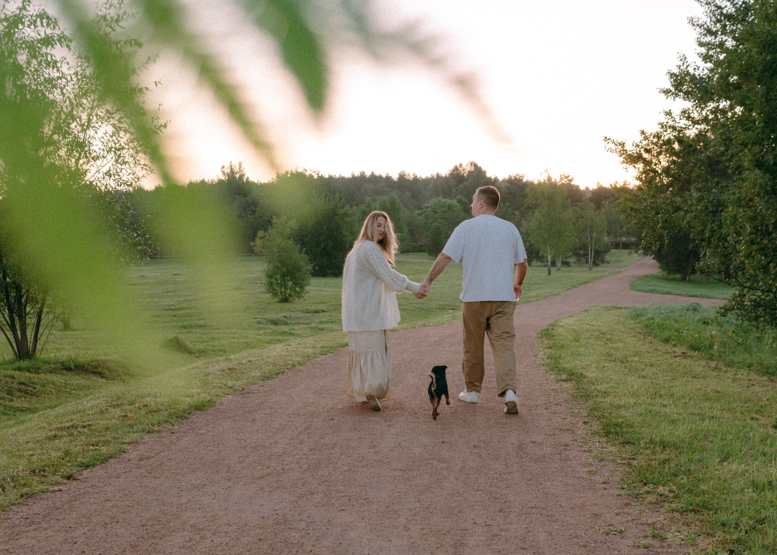 Оксана, Кирилл и Кеша. Фотограф-анималист Ксения Воробьева, Москва