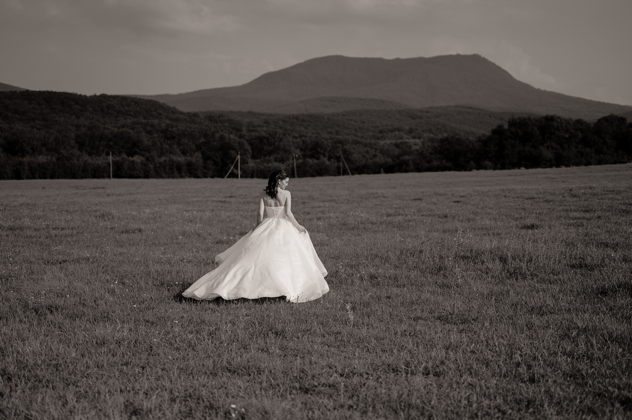 Свадебная съёмка в горах. Свадебный и семейный фотограф в Краснодаре Алина Мельник