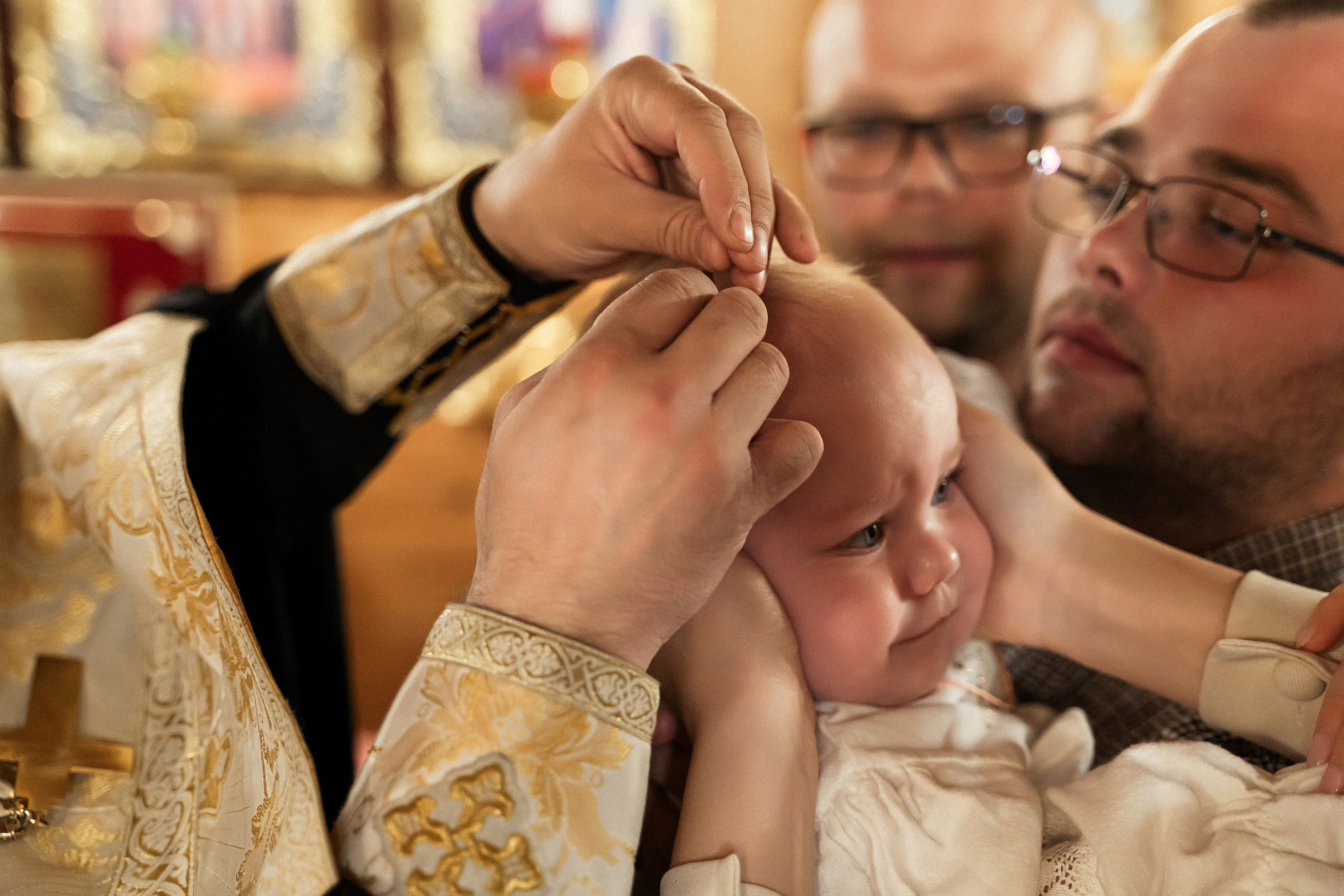 Крещение Екатерины. Фотограф Алина Филимонова Тверь