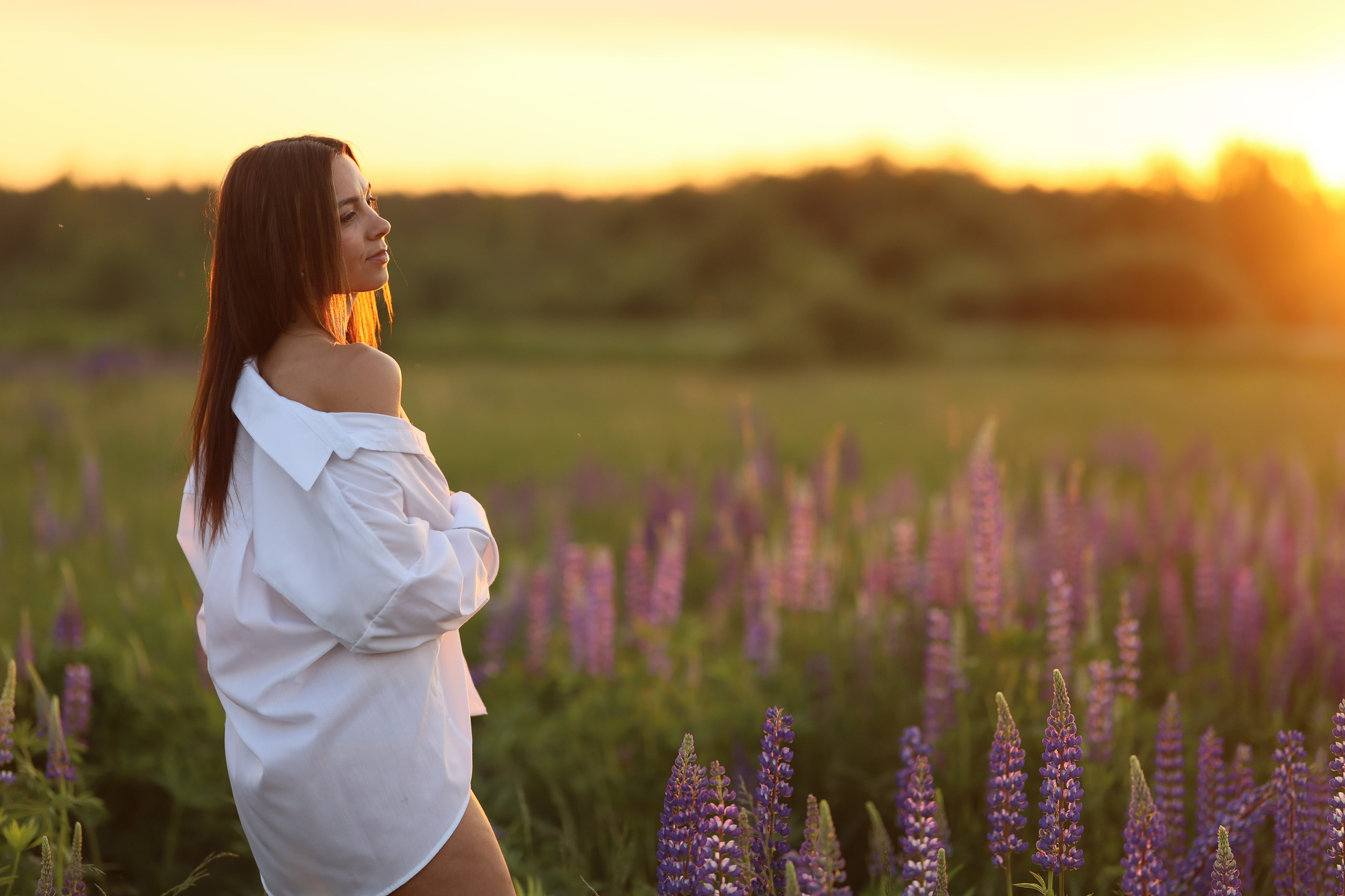Фотосессия с люпинами. Семейный и свадебный фотограф в Санкт-Петербурге Татьяна Швыкова