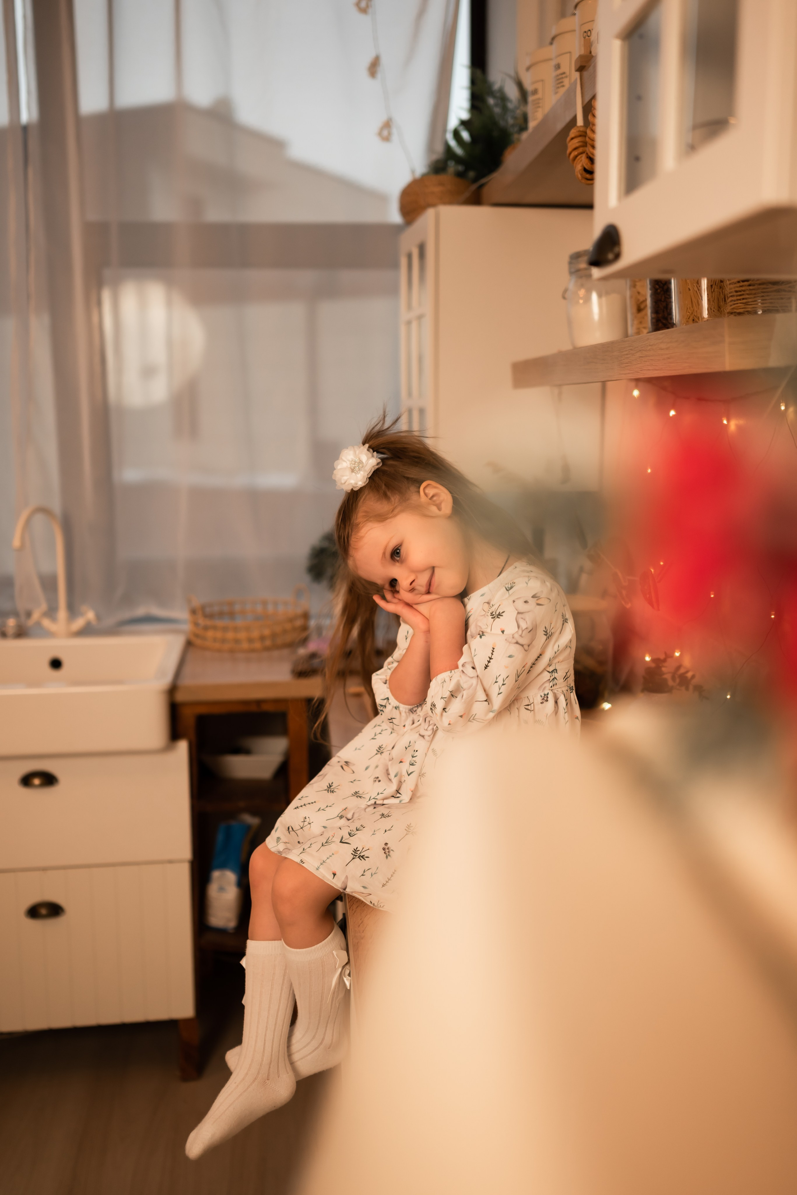 Новогодняя фотосессия в студии Location. Фотограф Ксения Огородова портфолио