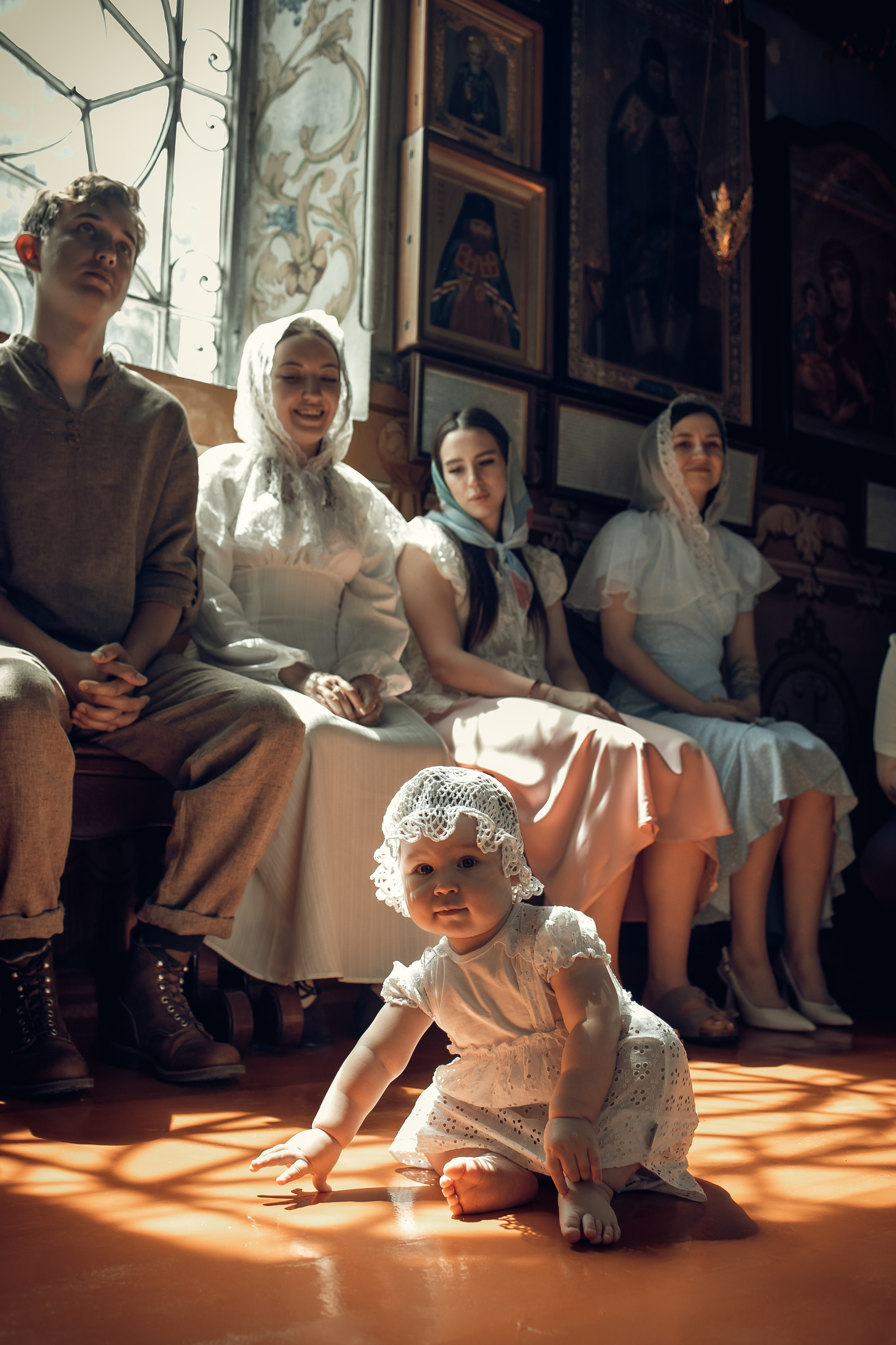 Таинство Крещения Василисы. Свято-Успенский храм. Свадебный фотограф Краснодар Инна Кириенко