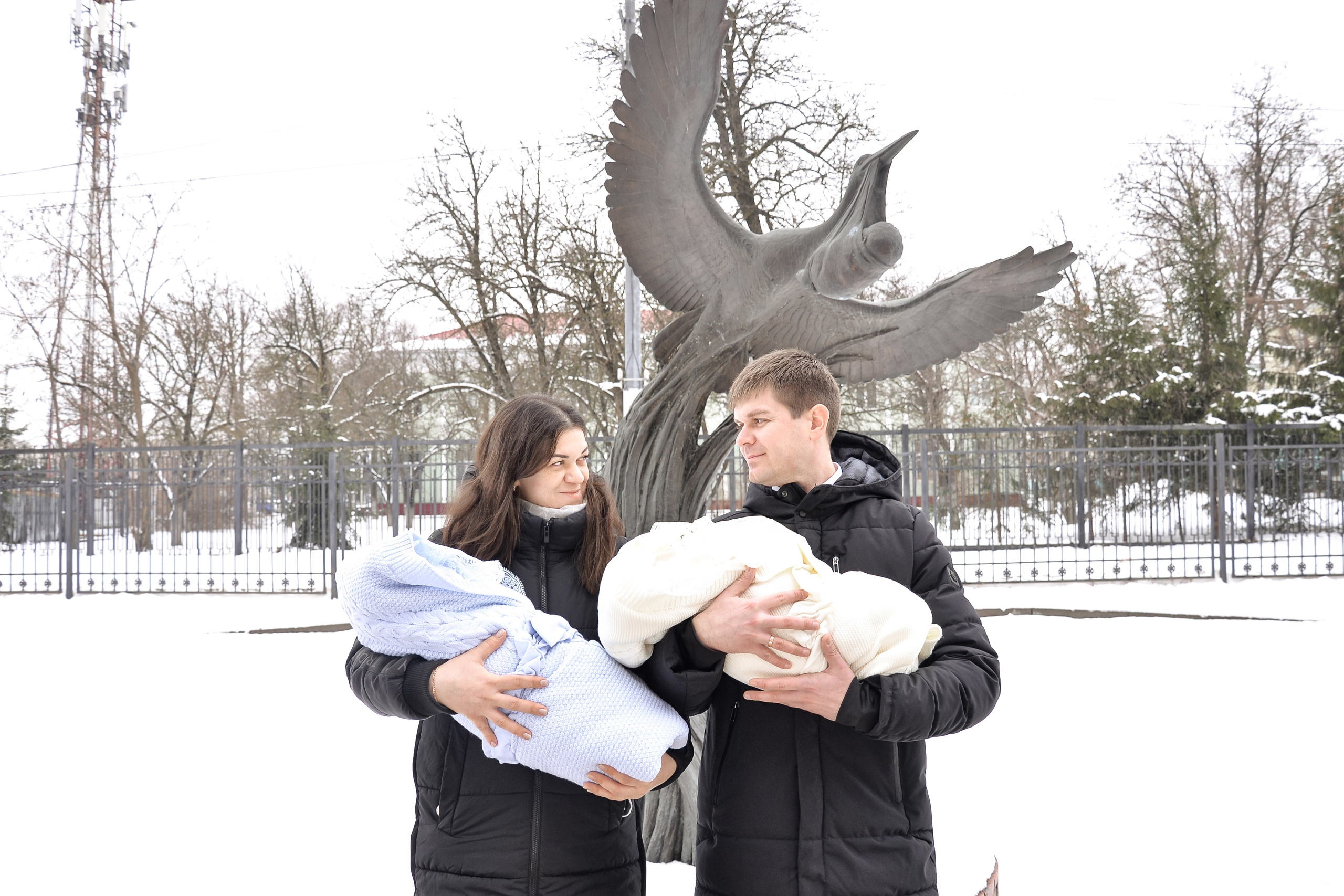 Выписка Королевской двойни. Семейный и свадебный фотограф Галина Абакумова, фотосессии в Белгороде