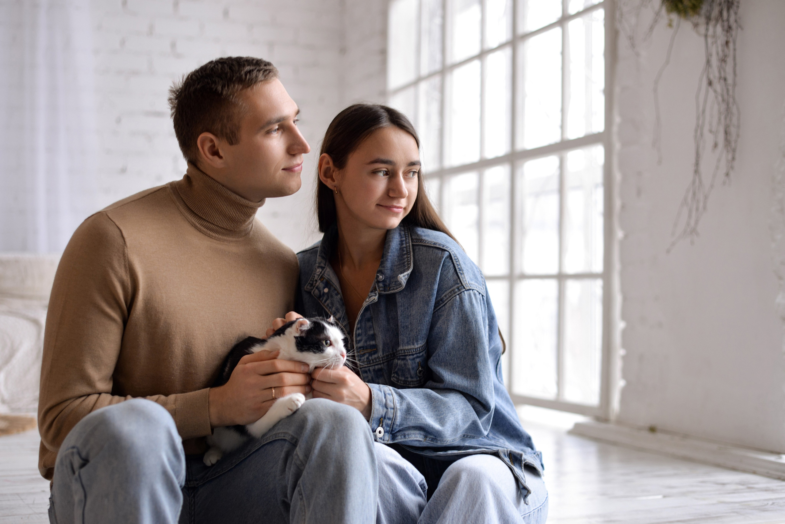 Кирилл, Саша и 😻🐈. Семейный и свадебный фотограф Галина Абакумова, фотосессии в Белгороде