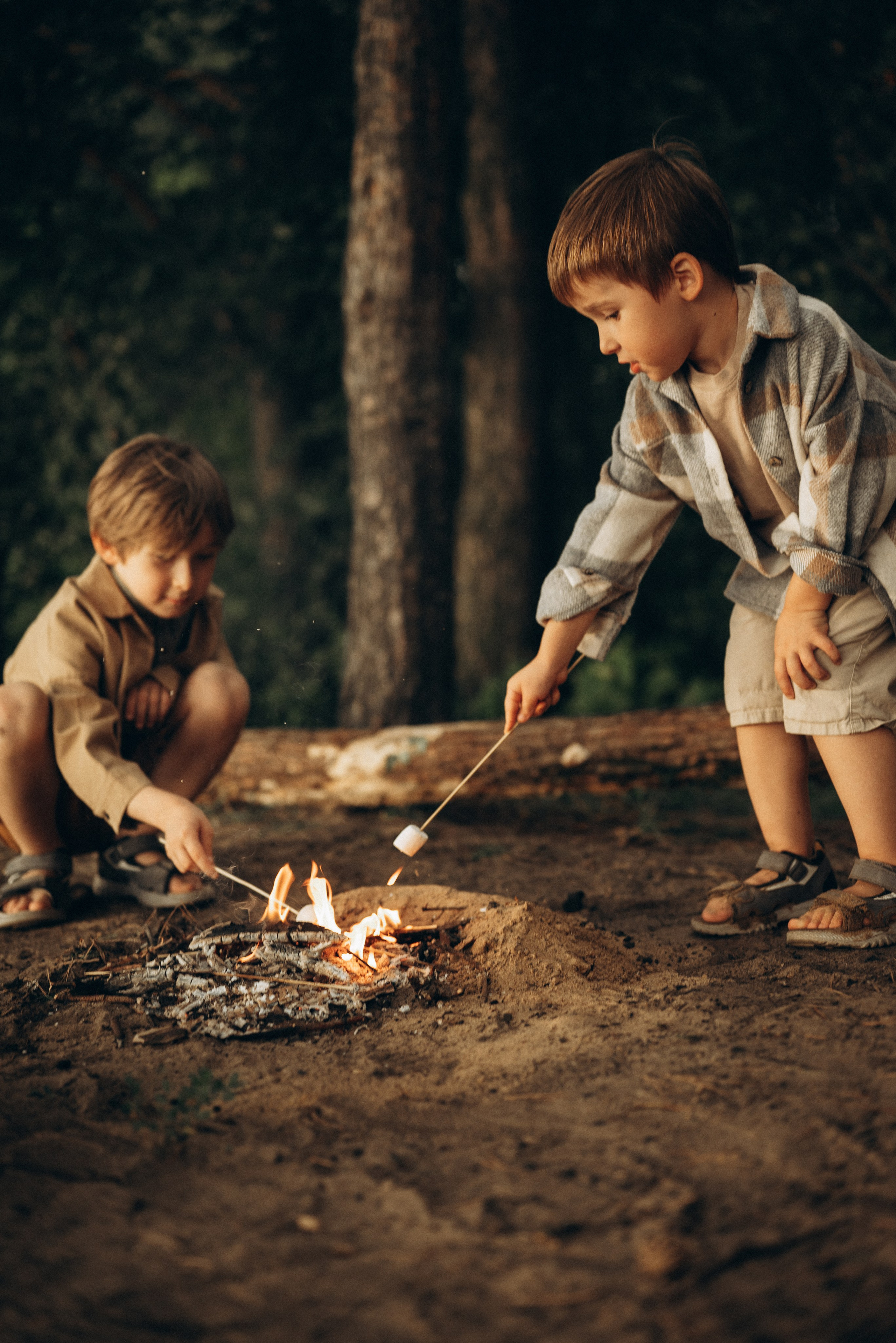 Летним вечером…. Семейный фотограф в Москве Дарья Пузикова