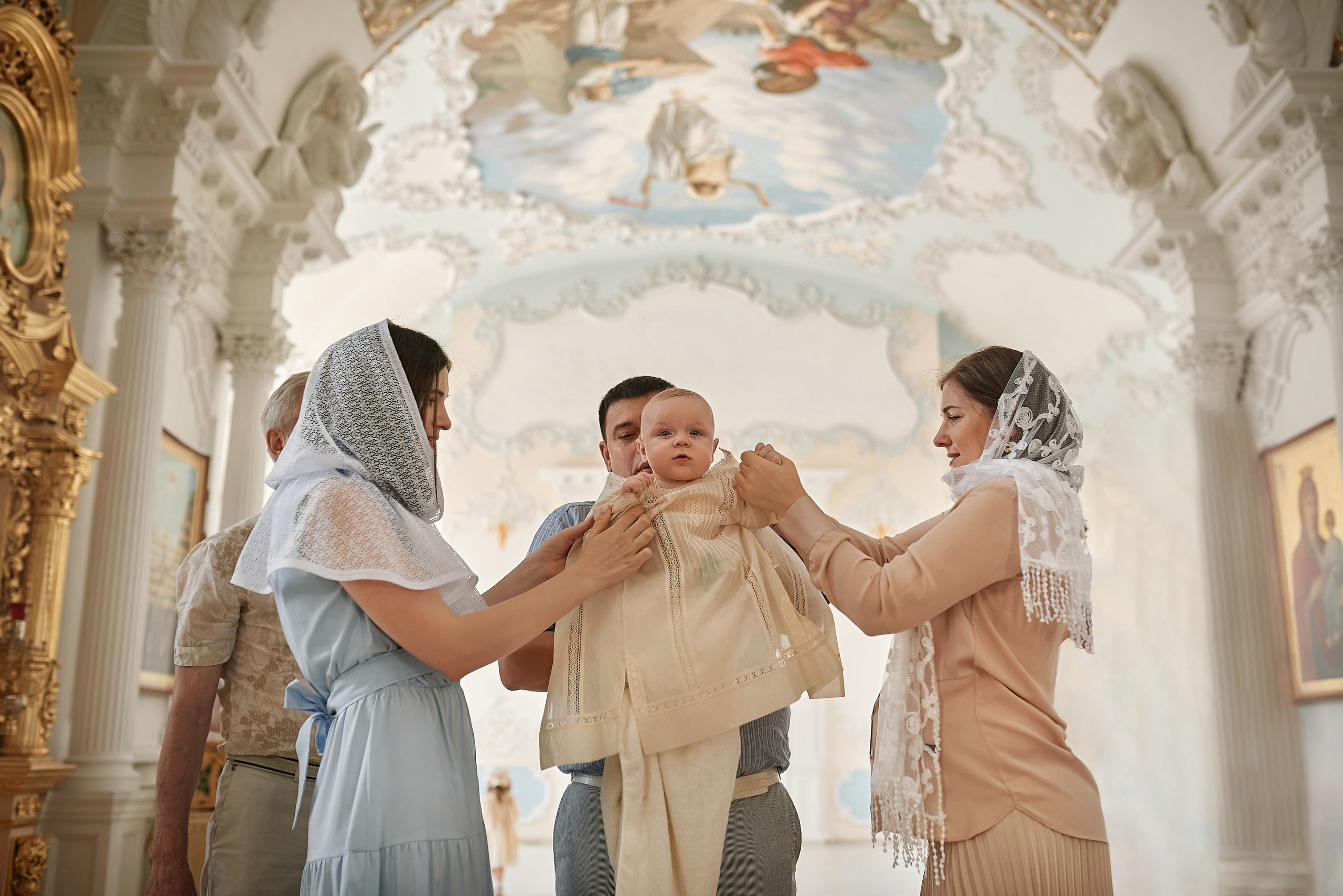 Крещение Александра Храм Святой Троицы г. Батайск. Семейный фотограф в Ростове-на-Дону Татьяна Литвинова