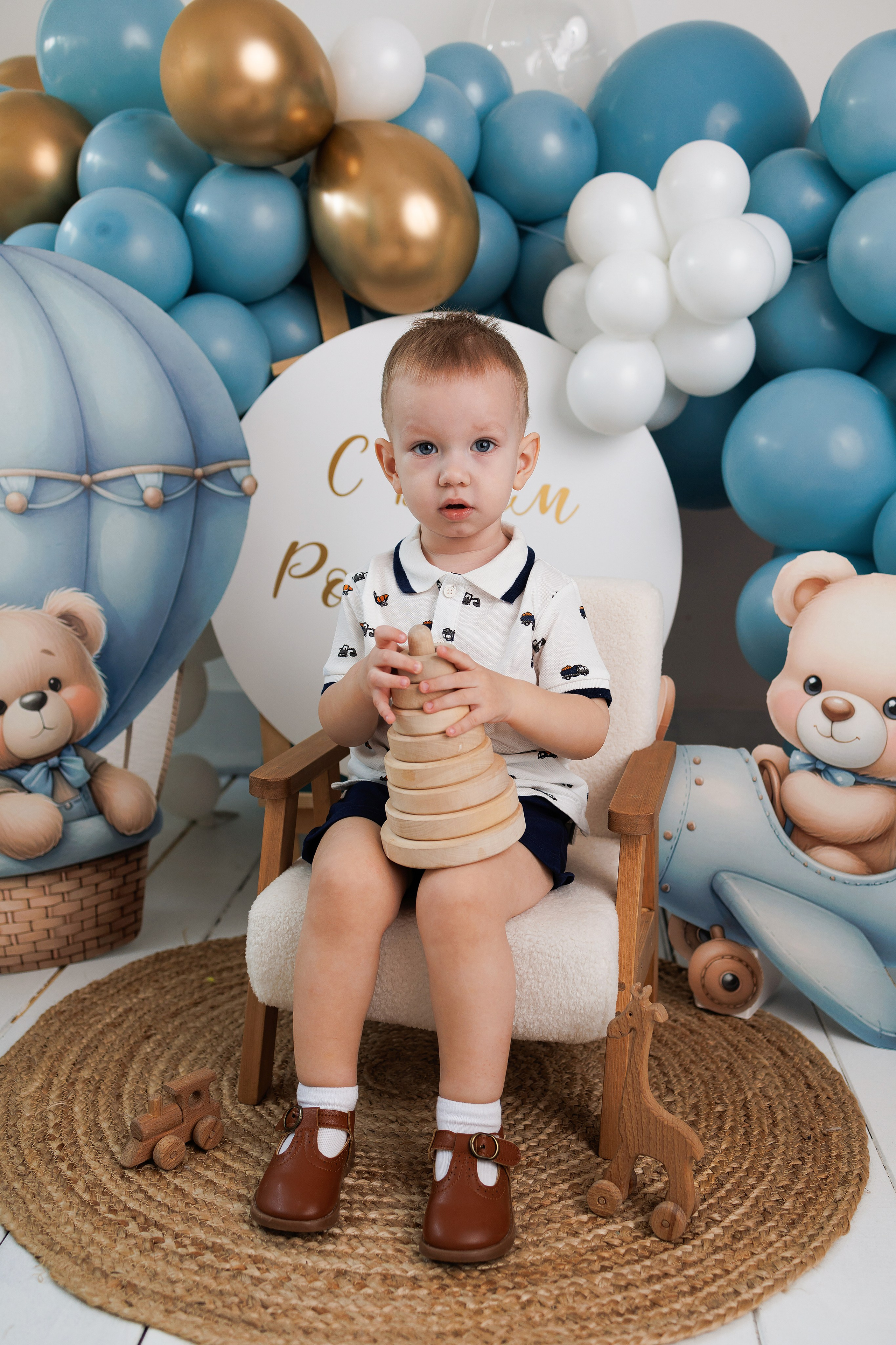 Савелию 2 годика. Фотограф новорожденный малышей Новосибирск