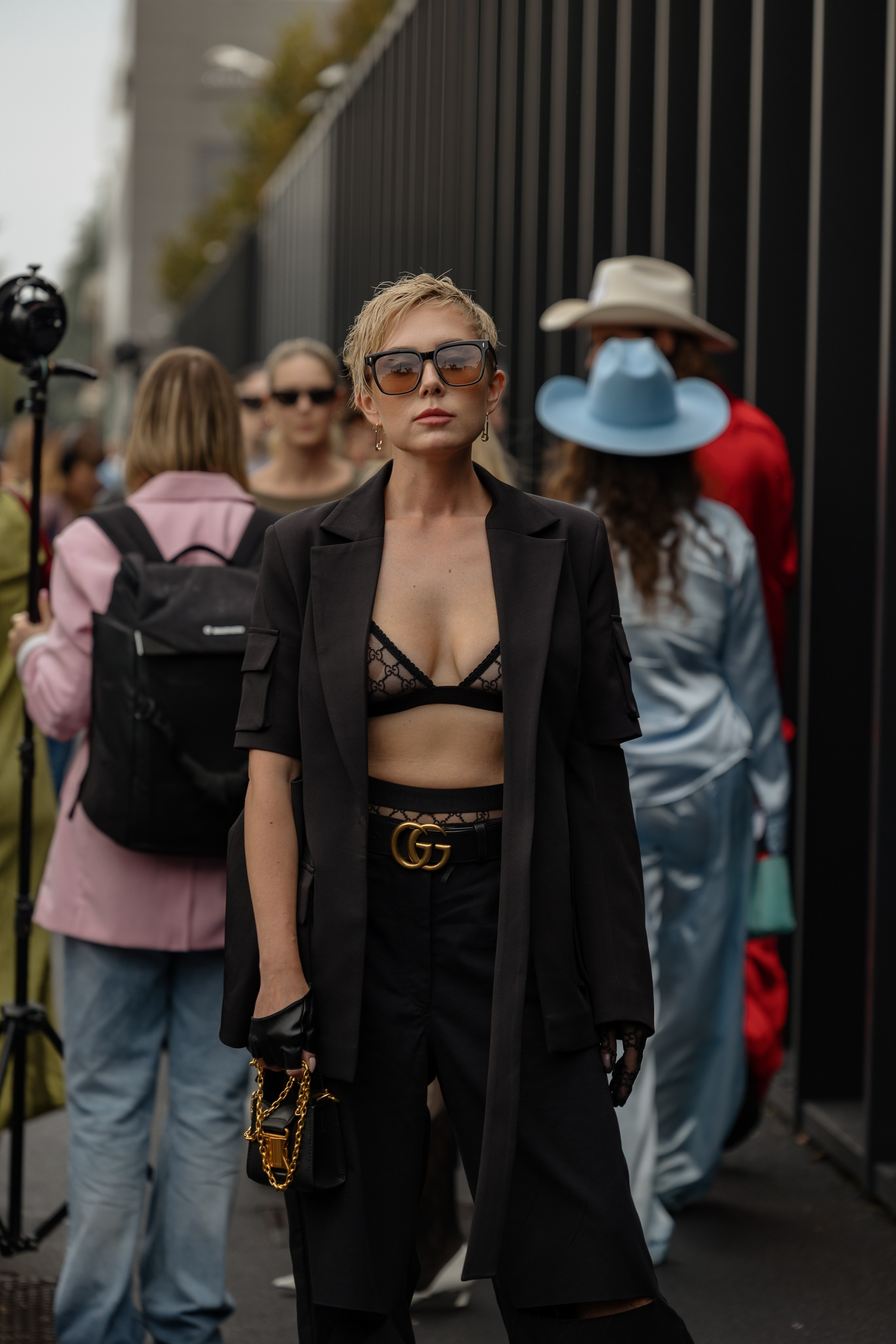 MFW SPRING/SUMMER 2024 GUCCI. Photographer in Milan Ivan Goncharov