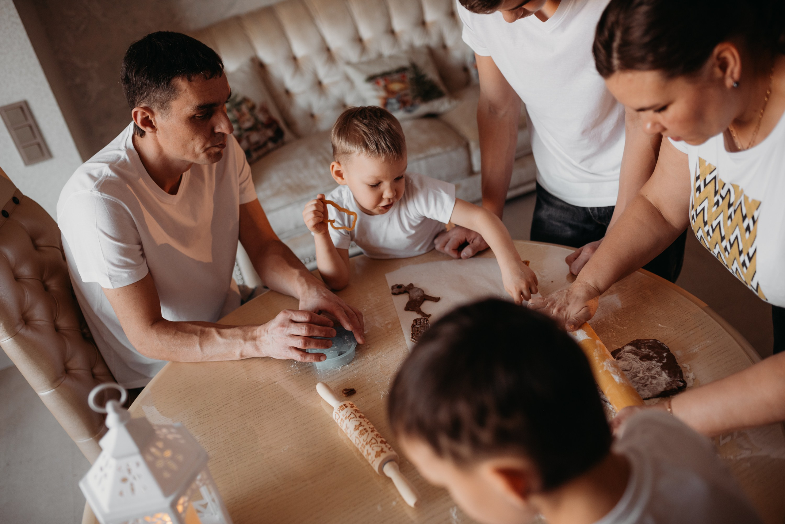 Юлия, Алексей, Тихон, Трофим и Потап. Семейный и детский фотограф в Новосибирске и Краснообске — Анна Ким