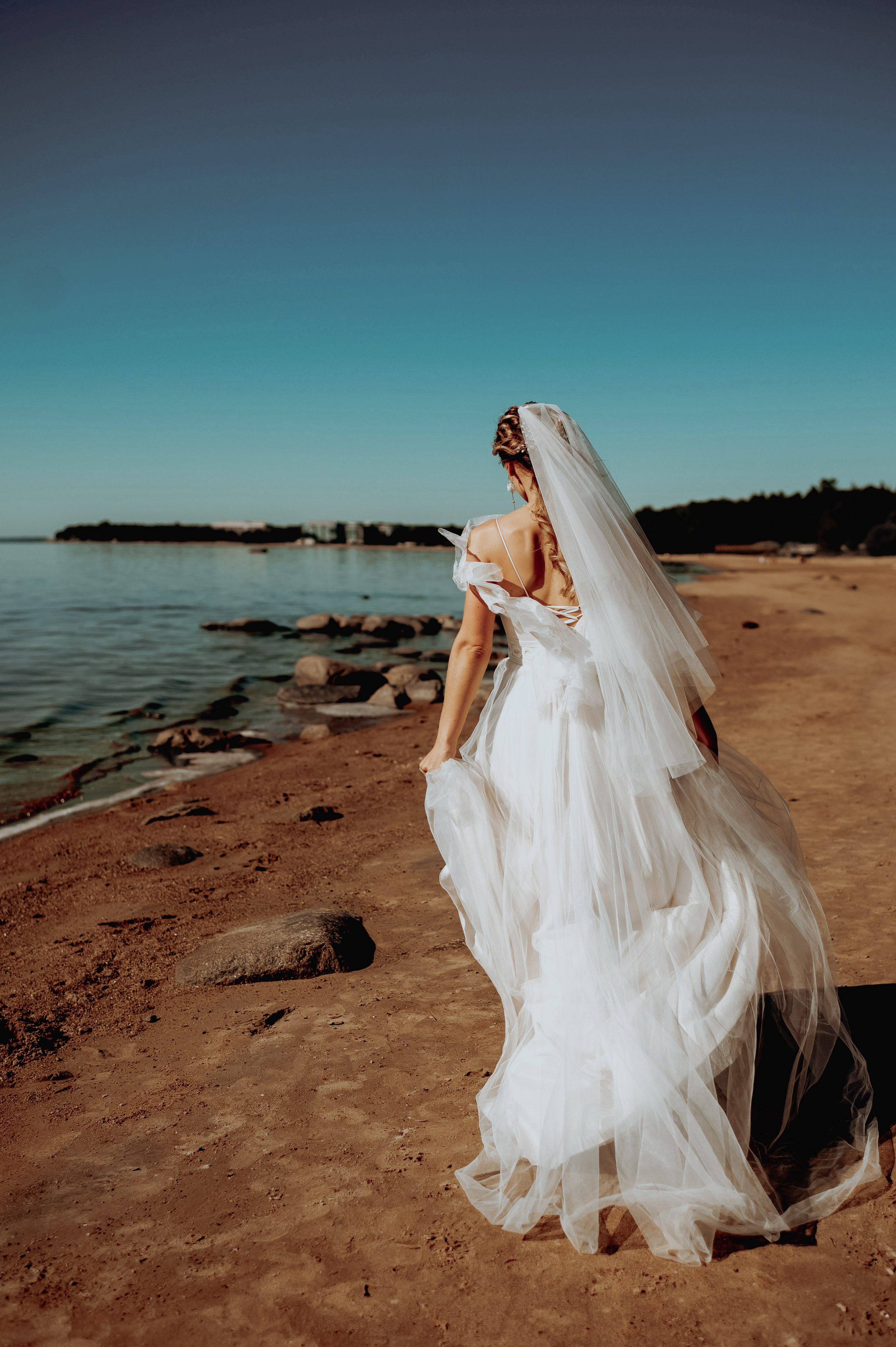 Елизавета и Максим (свадебная фотосессия в Сестрорецке и на Финском заливе). Портретный, семейный и свадебный фотограф в Санкт-Петербурге и в Пушкине Ширяев Денис