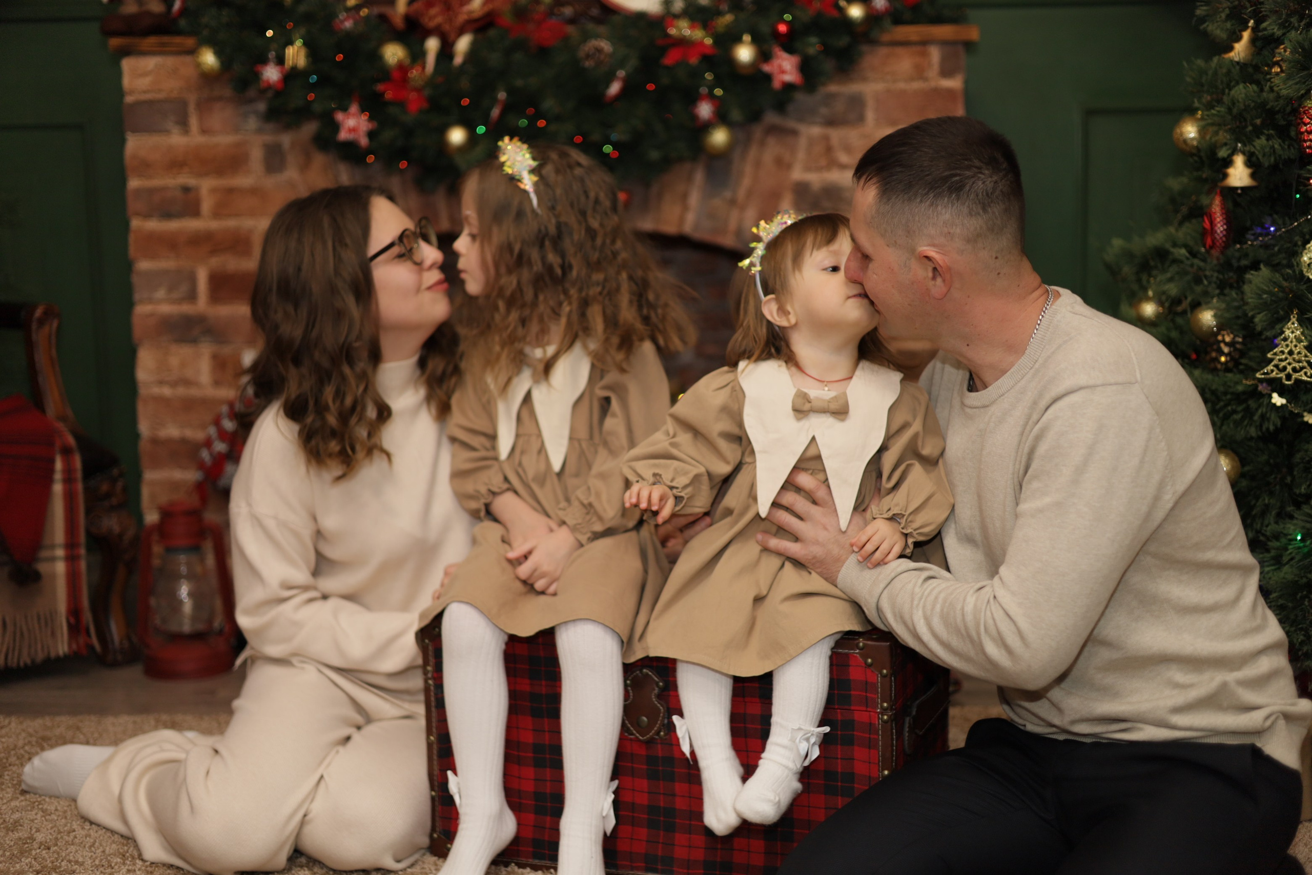 Семейная новогодняя. Свадебный фотограф ростовская область