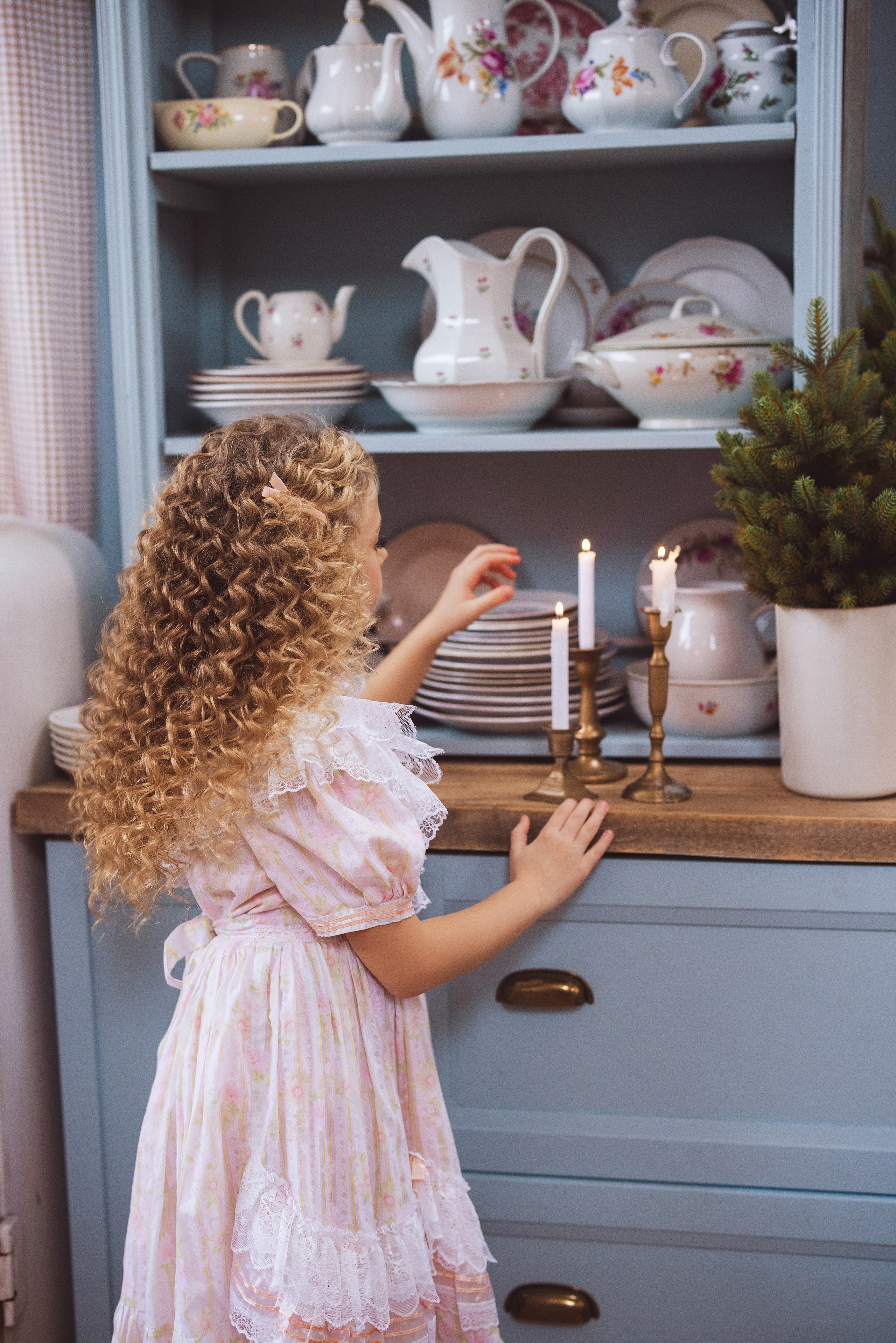 Новогодняя фотосессия в стиле Винтаж. Семейный и детский фотограф в Краснодаре Анна Трашкова