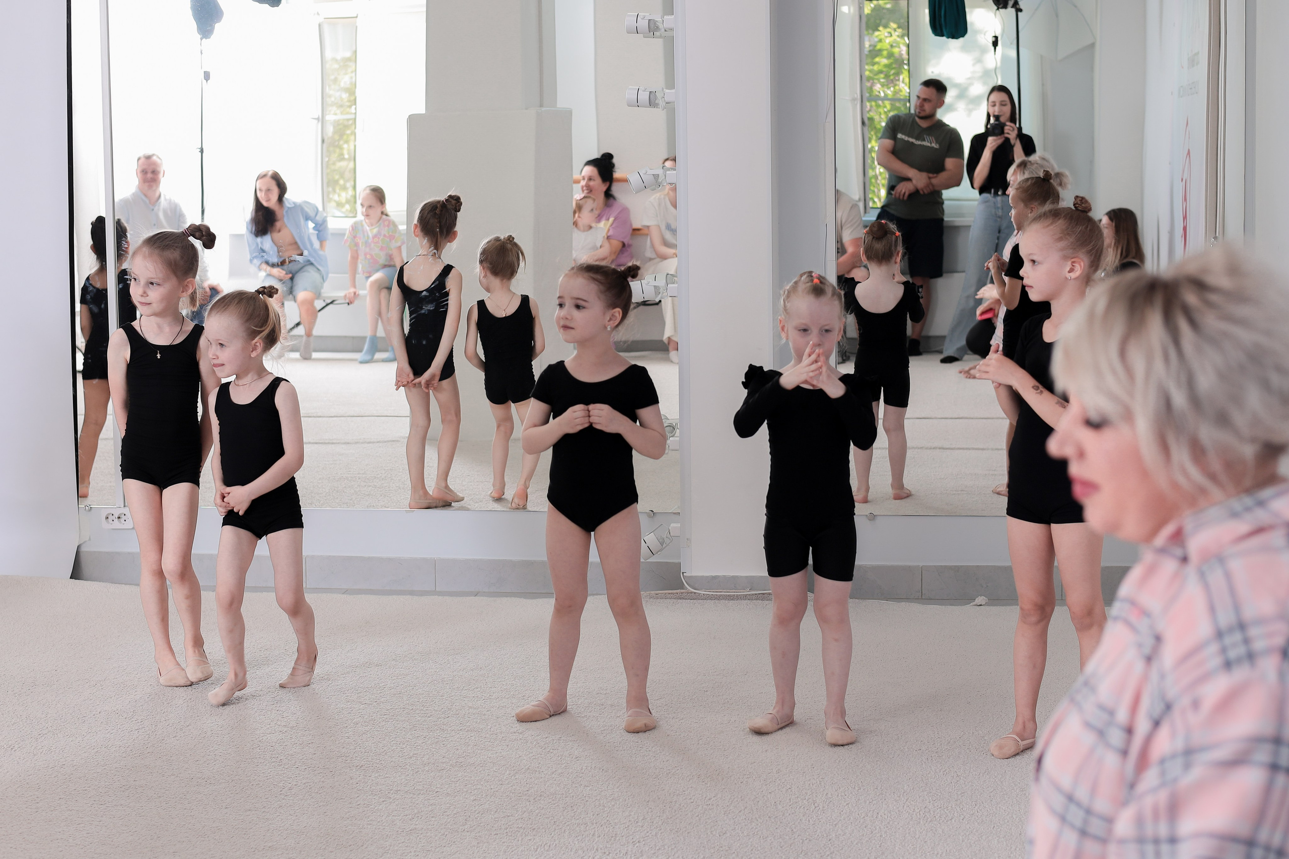 Открытый урок гимнастика. Фотограф Надршина Лилия