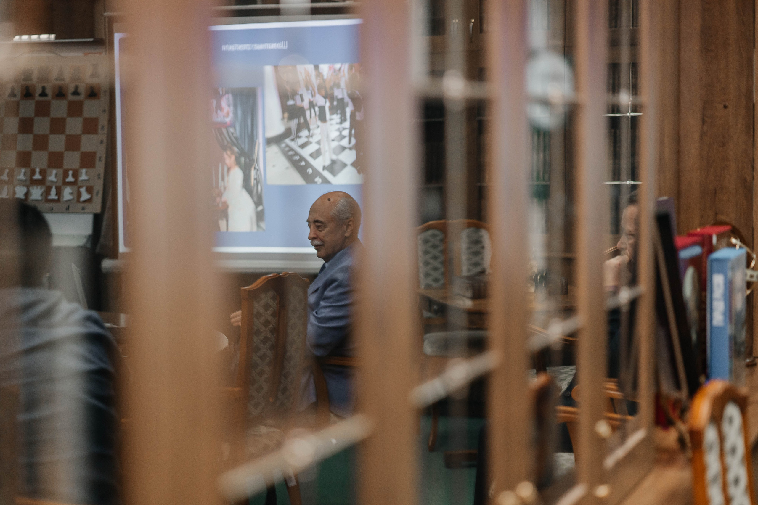 Награждение шахматной федерации