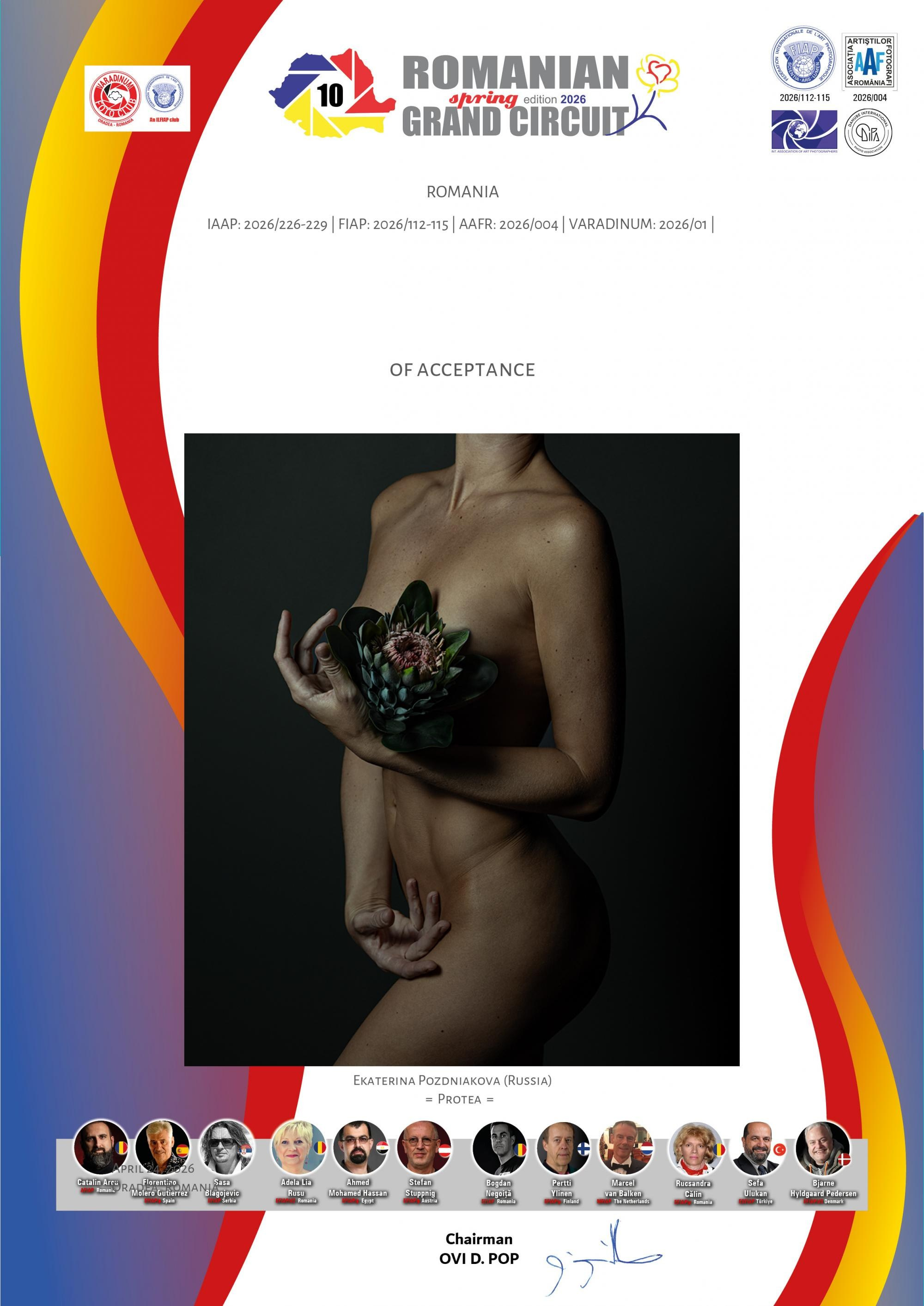 10th Romanian Grand Circuit 2026 — Spring Edition. Art Рhotographer Russia/Moscow