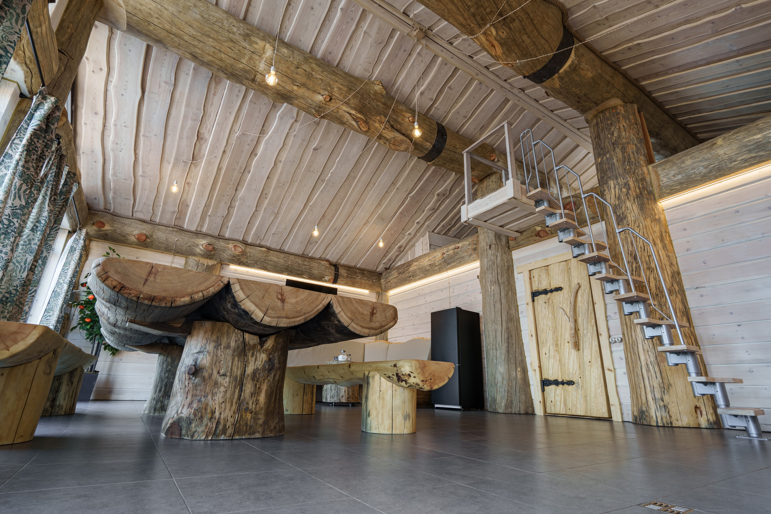 Интерьерная фотосъемка бани с купелью. Интерьерный фотограф и ретушер в Красноярске Денис Антропов