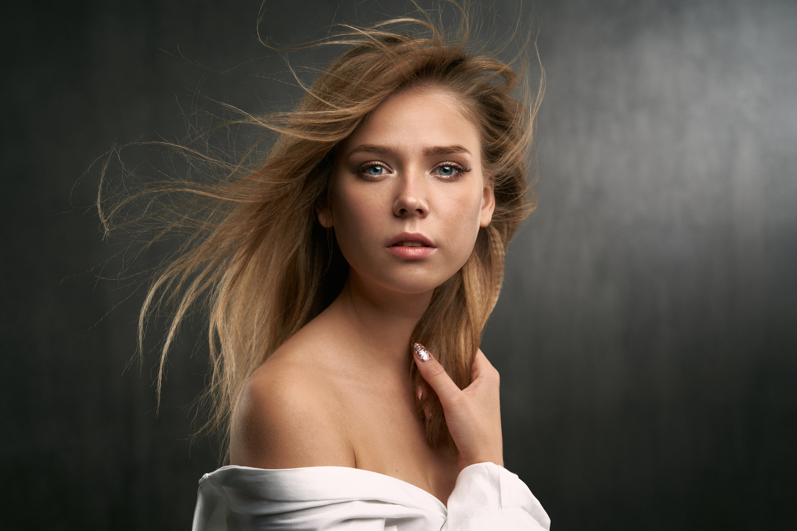 Женский студийный портрет, женский драматический порте, фотограф спб, женский художественный портрет, Фотограф Горшенин Сергей