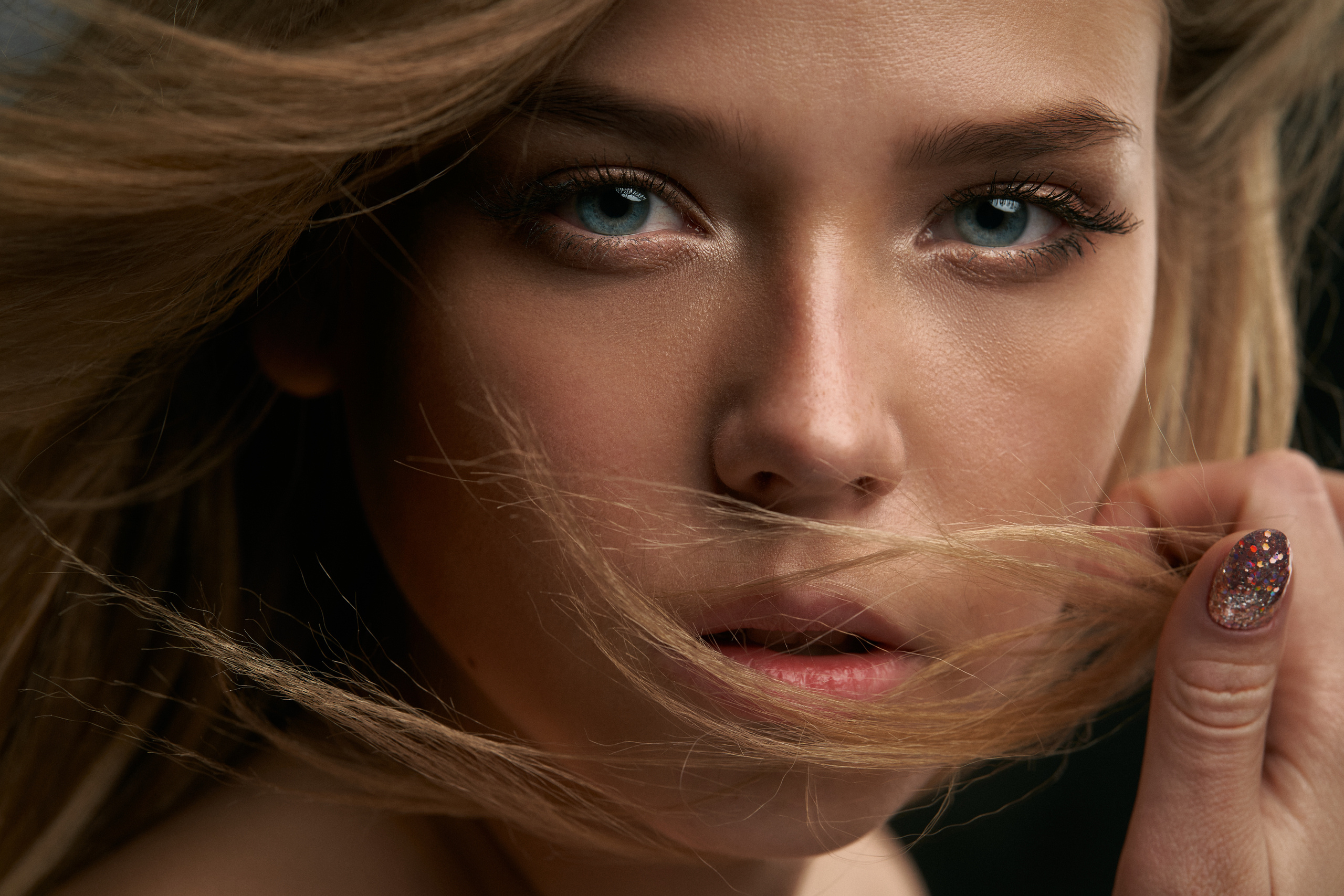 Женский студийный портрет, женский драматический порте, фотограф спб, женский художественный портрет, Фотограф Горшенин Сергей