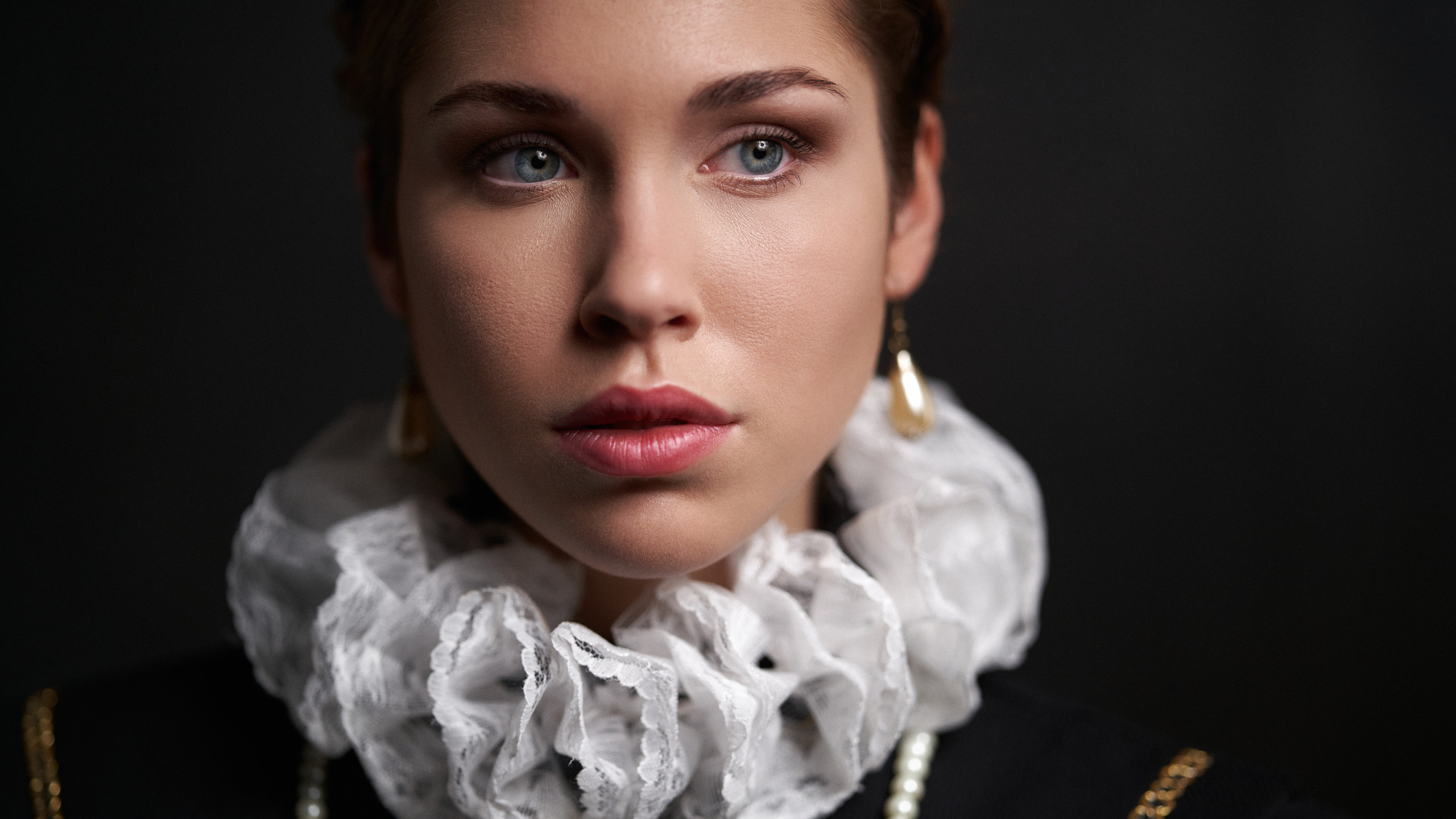 Женский студийный портрет, женский драматический порте, фотограф спб, женский художественный портрет, Фотограф Горшенин Сергей