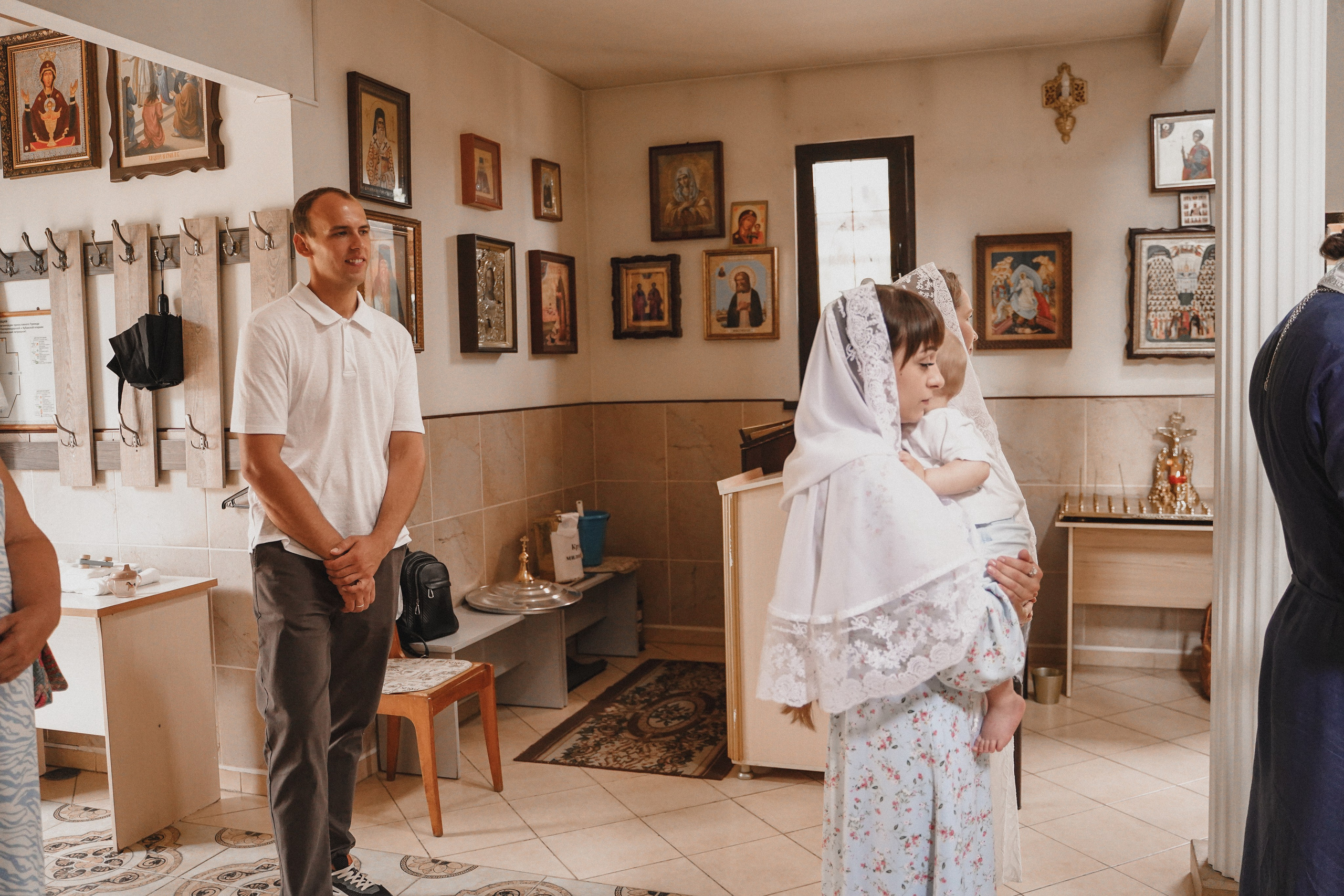 Крещение Лёвы. Семейный и женский фотограф в Краснодаре Анастасия Приймак