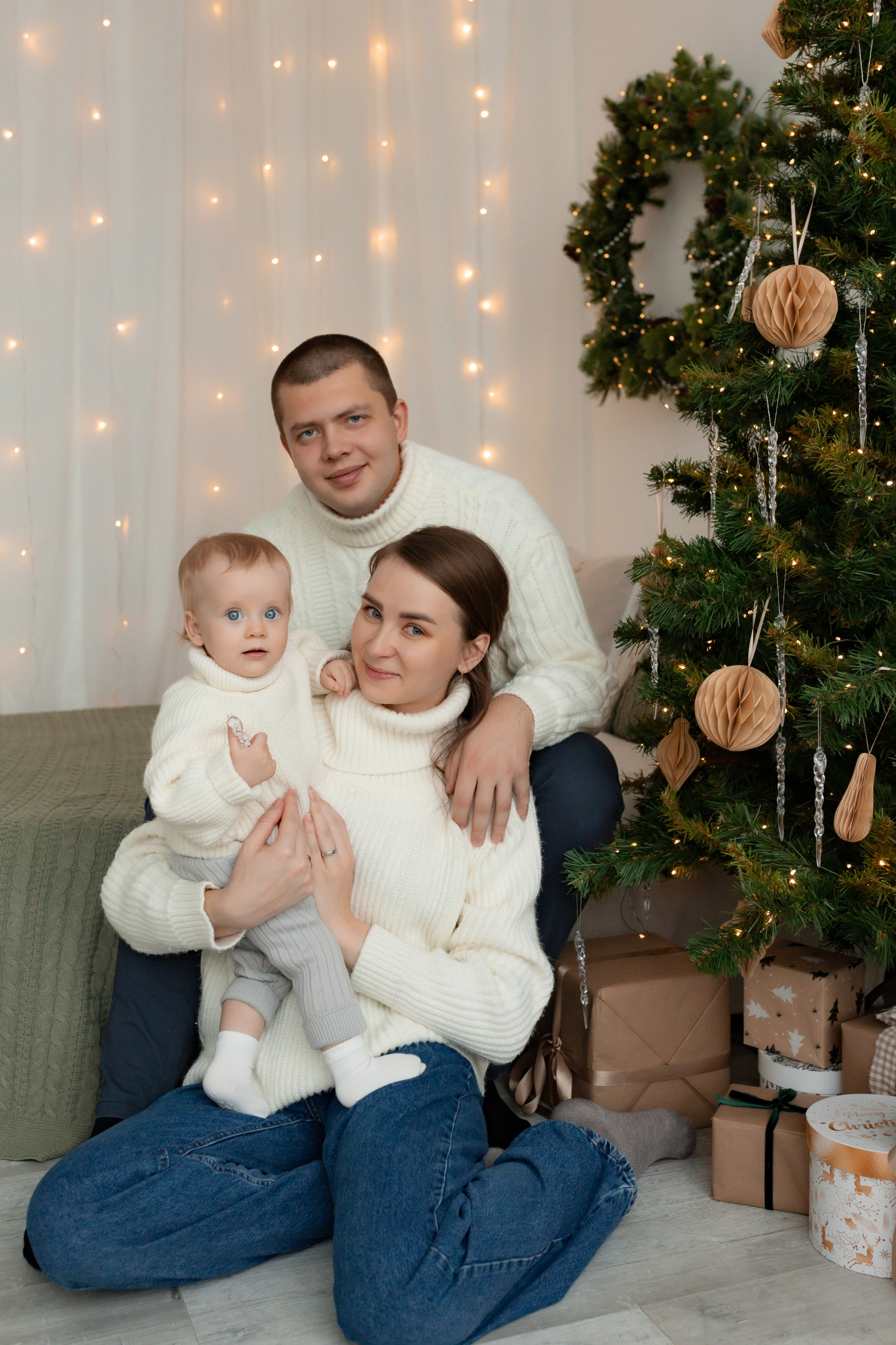 Новогодние съёмки. Интерьерная фотостудия в г. Барнаул