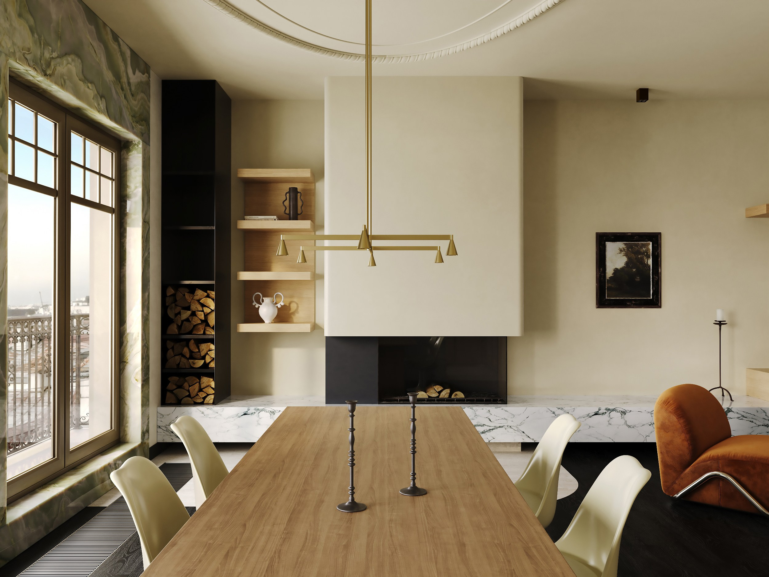 IDEALIST | BEREZIN INTERIORS DESIGN. Interior Visualization by Valerie Stetyukevich