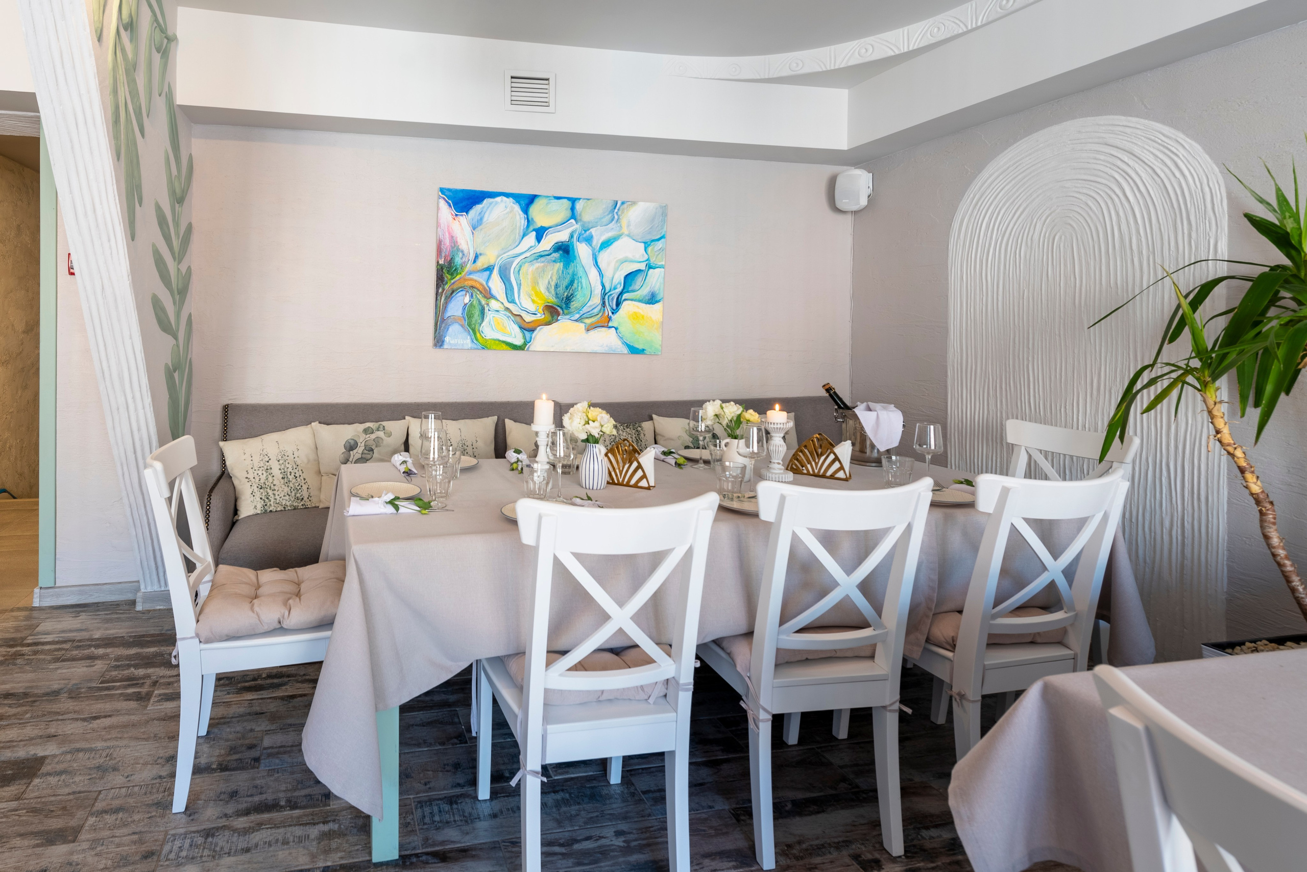 Греческая Таверна Йоргос. Интерьерный и репортажный фотограф в Краснодаре Дмитрий Вальков