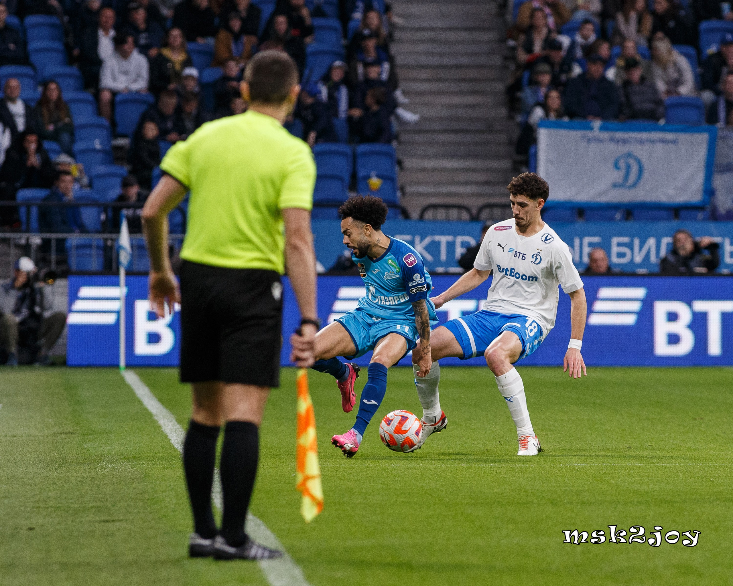 Фоторепортаж. РПЛ. Динамо — Зенит. Михаил Тоцкий портретный и репортажный фотограф в Москве