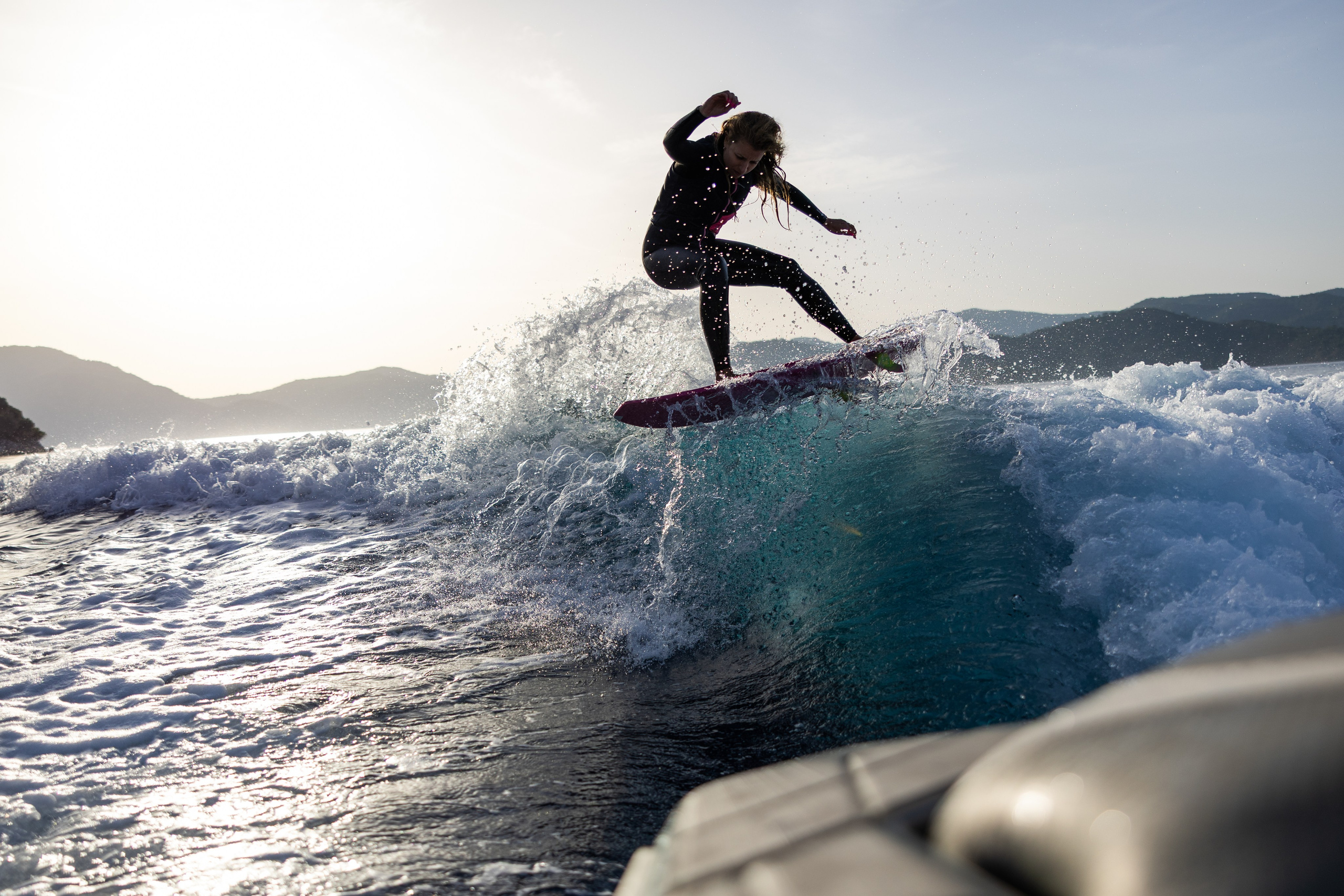 Wake Surfing. Лайфстайл Фотограф и Профессиональный Водный Фотограф в Москве
