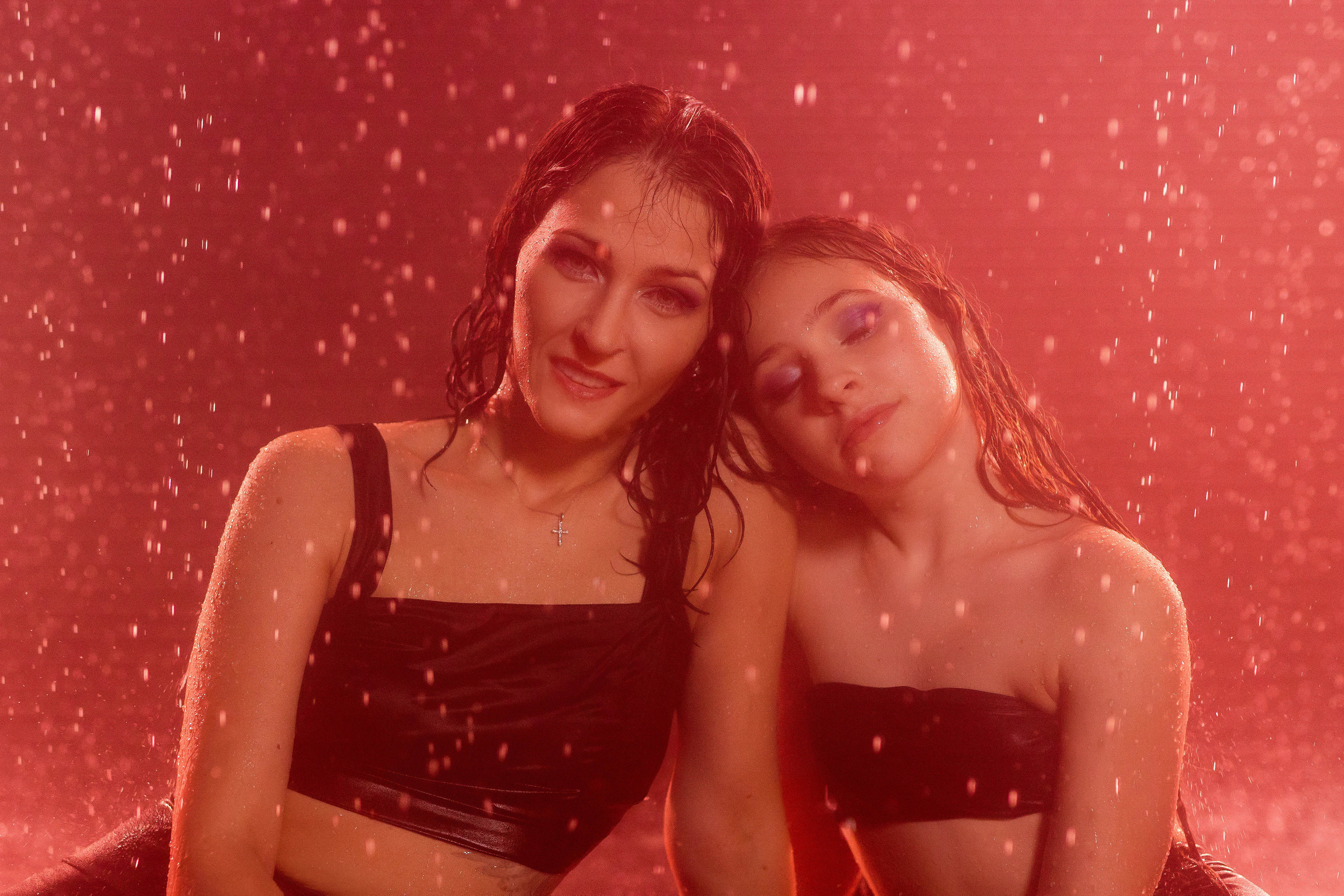 Под дождем. Семейный фотограф в Москве