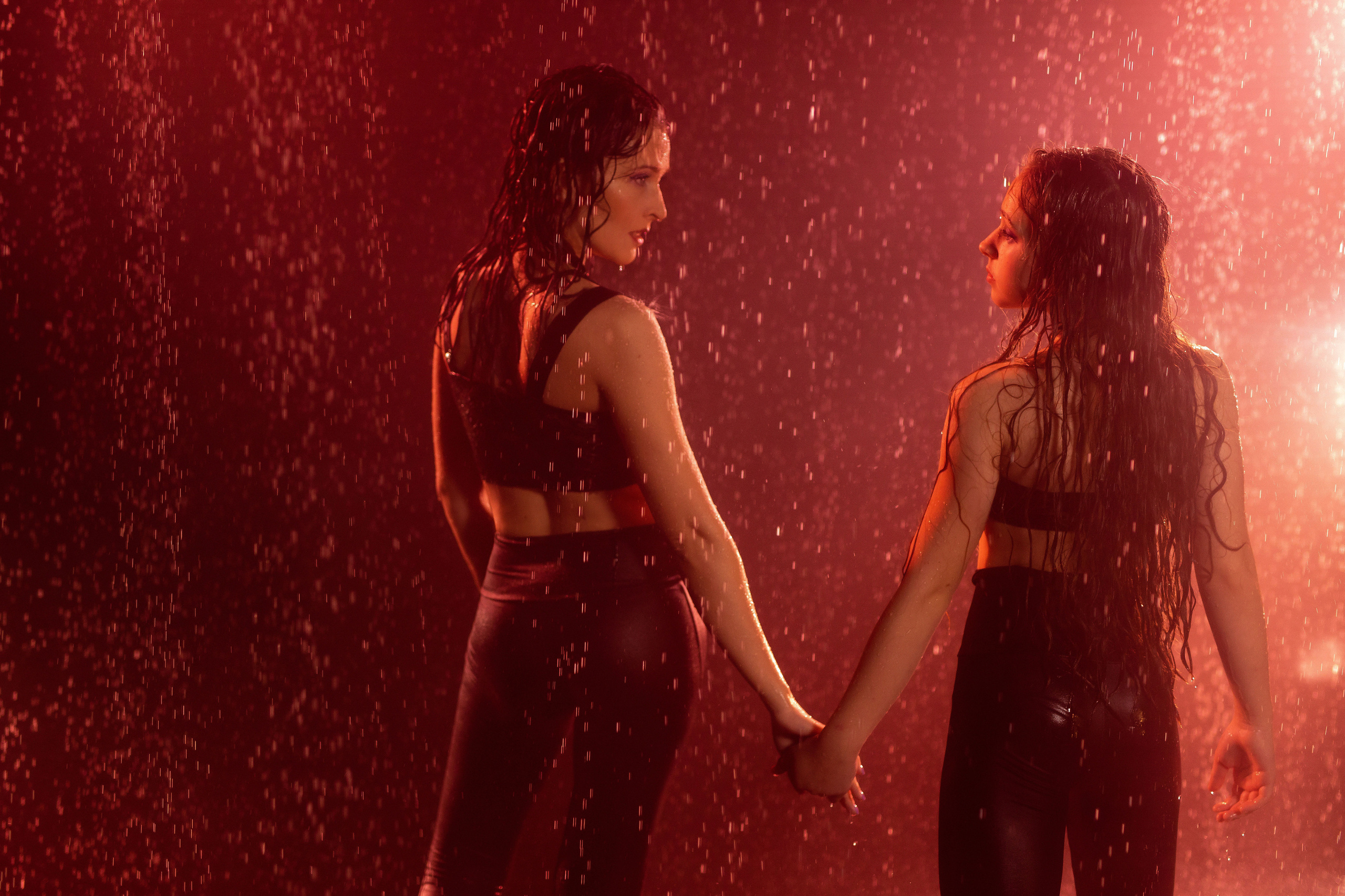 Под дождем. Семейный фотограф в Москве