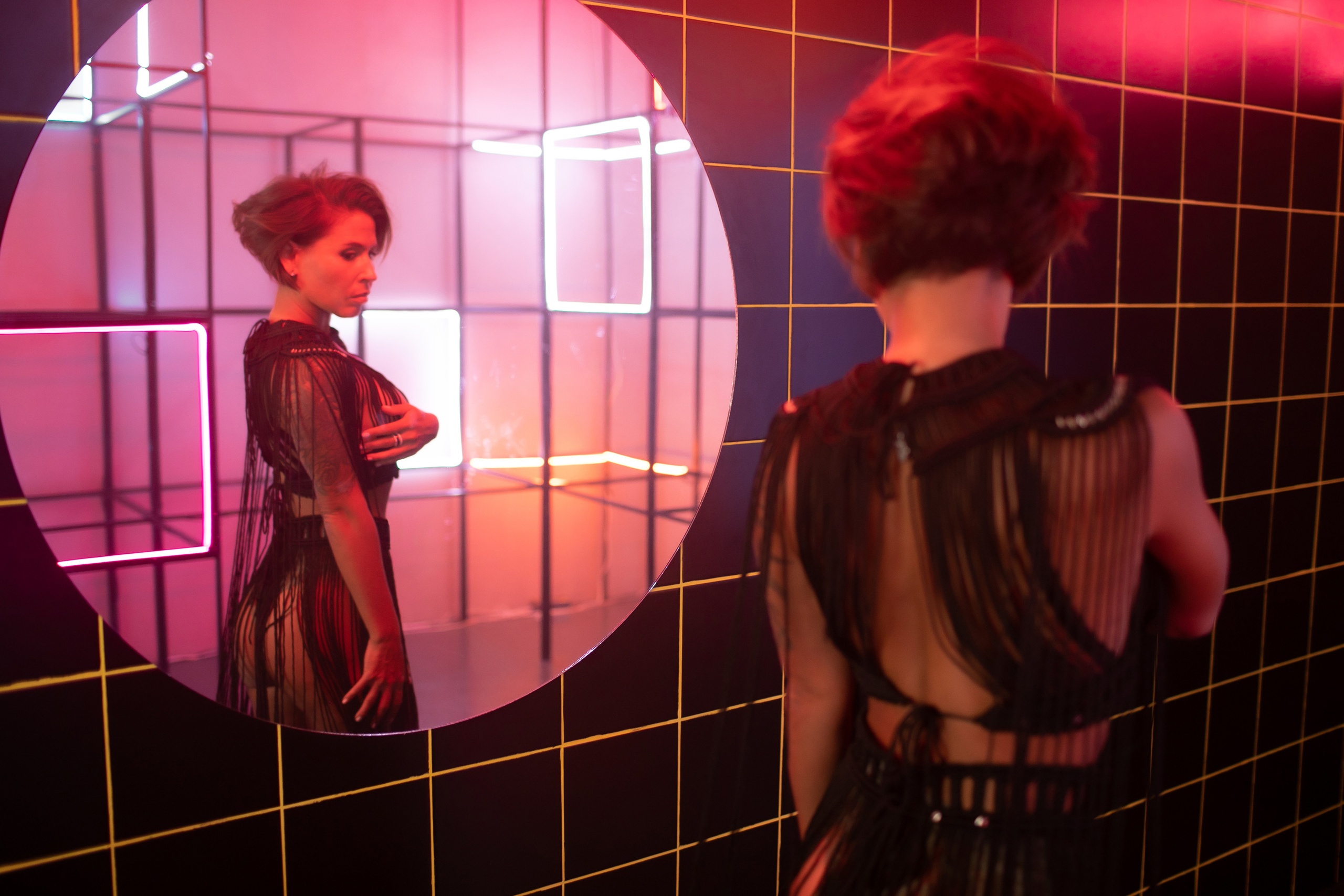 В Неоне. Семейный фотограф в Москве