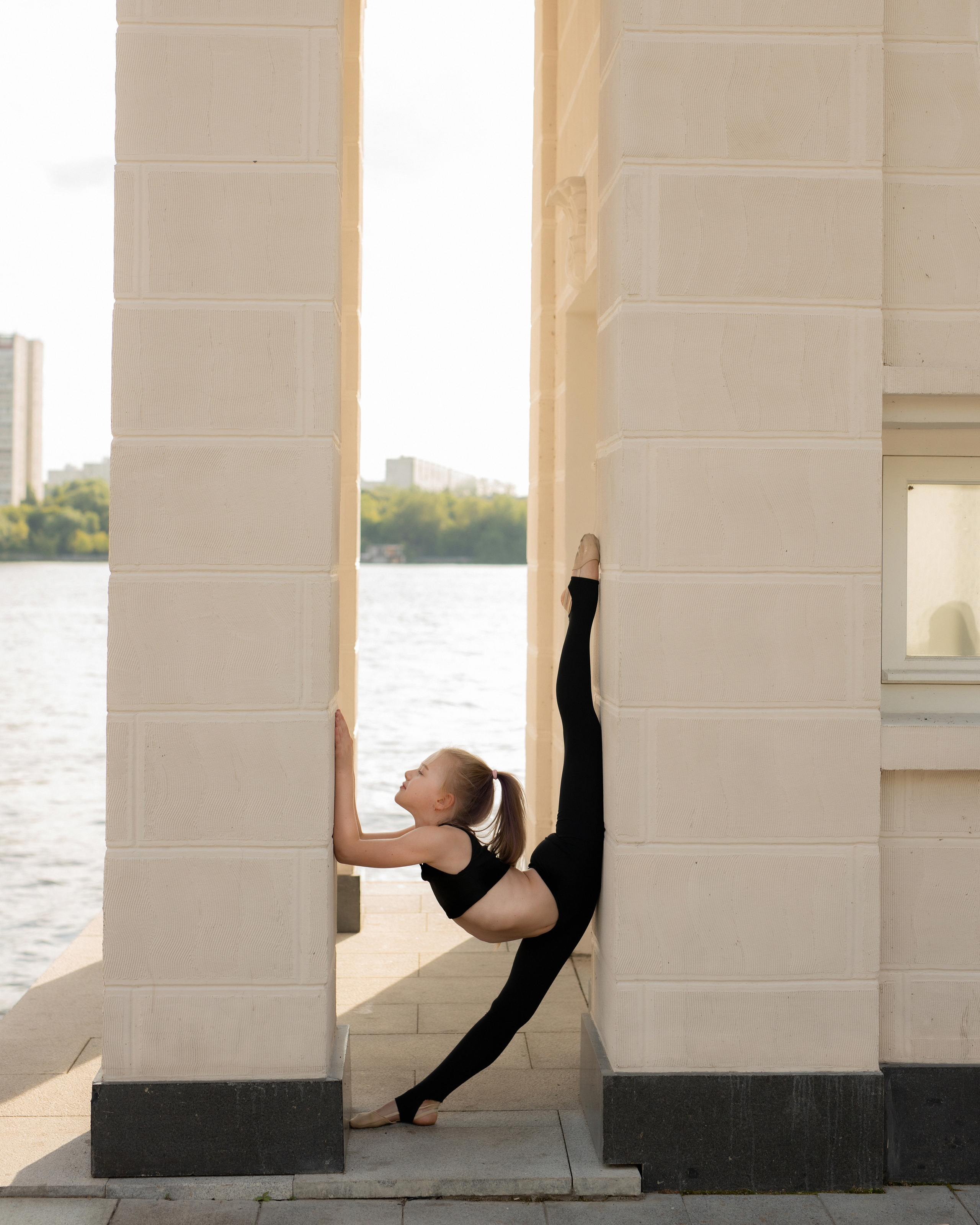 В городских пейзажах. Семейный фотограф в Москве