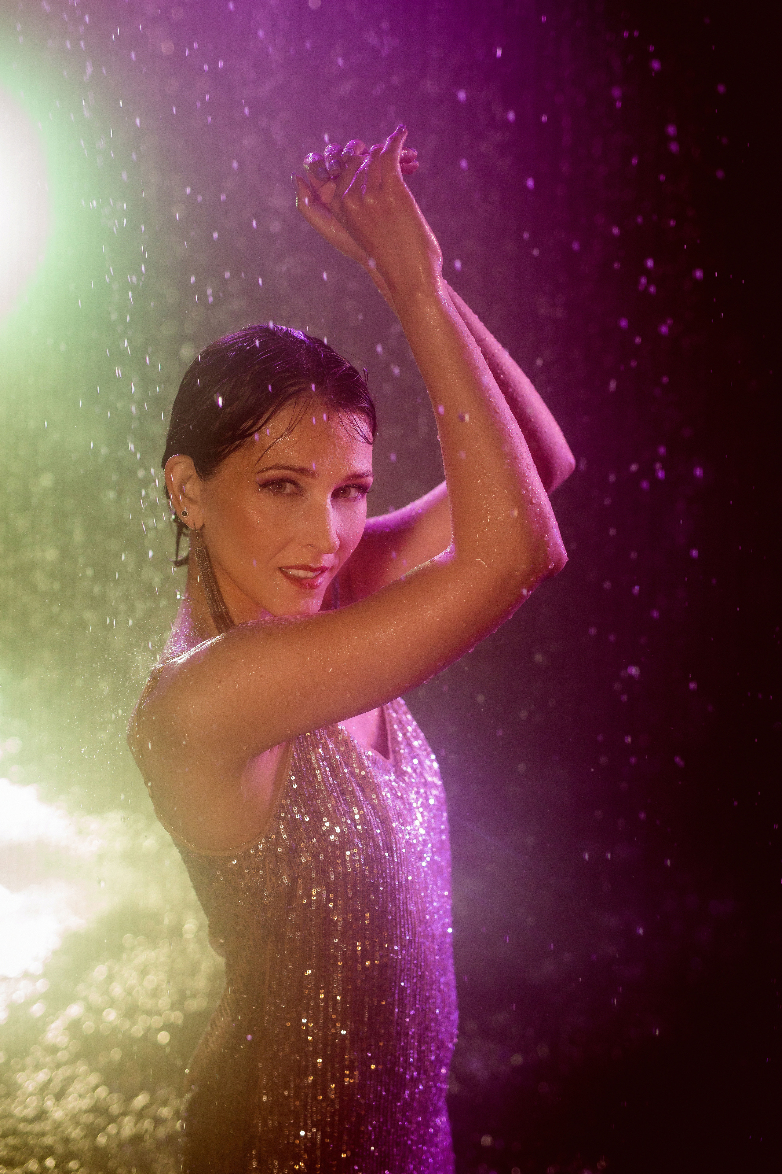 Под дождем. Семейный фотограф в Москве