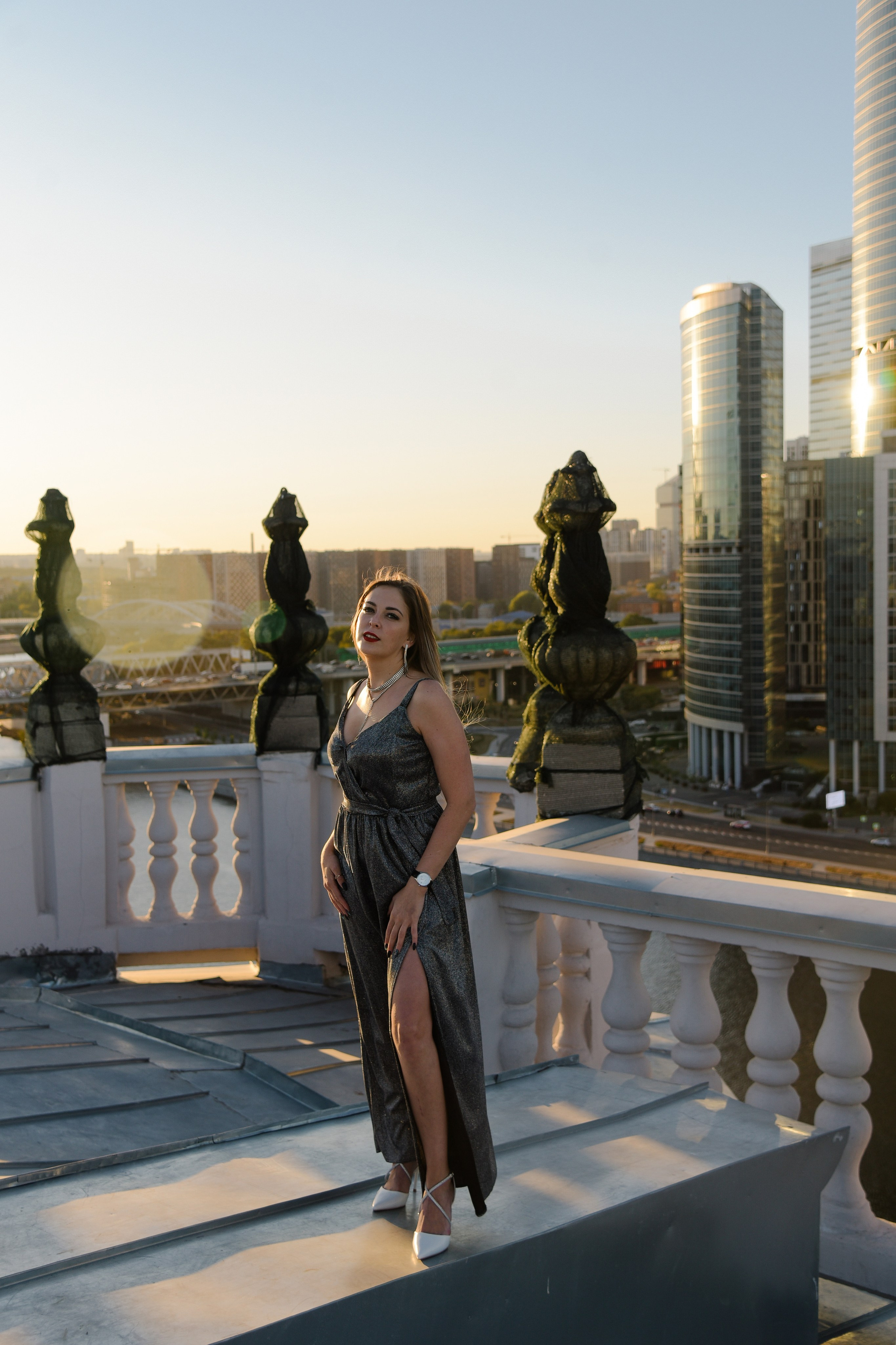 Крыша напротив Москва-Сити. Фотограф Лола Волна, город Москва