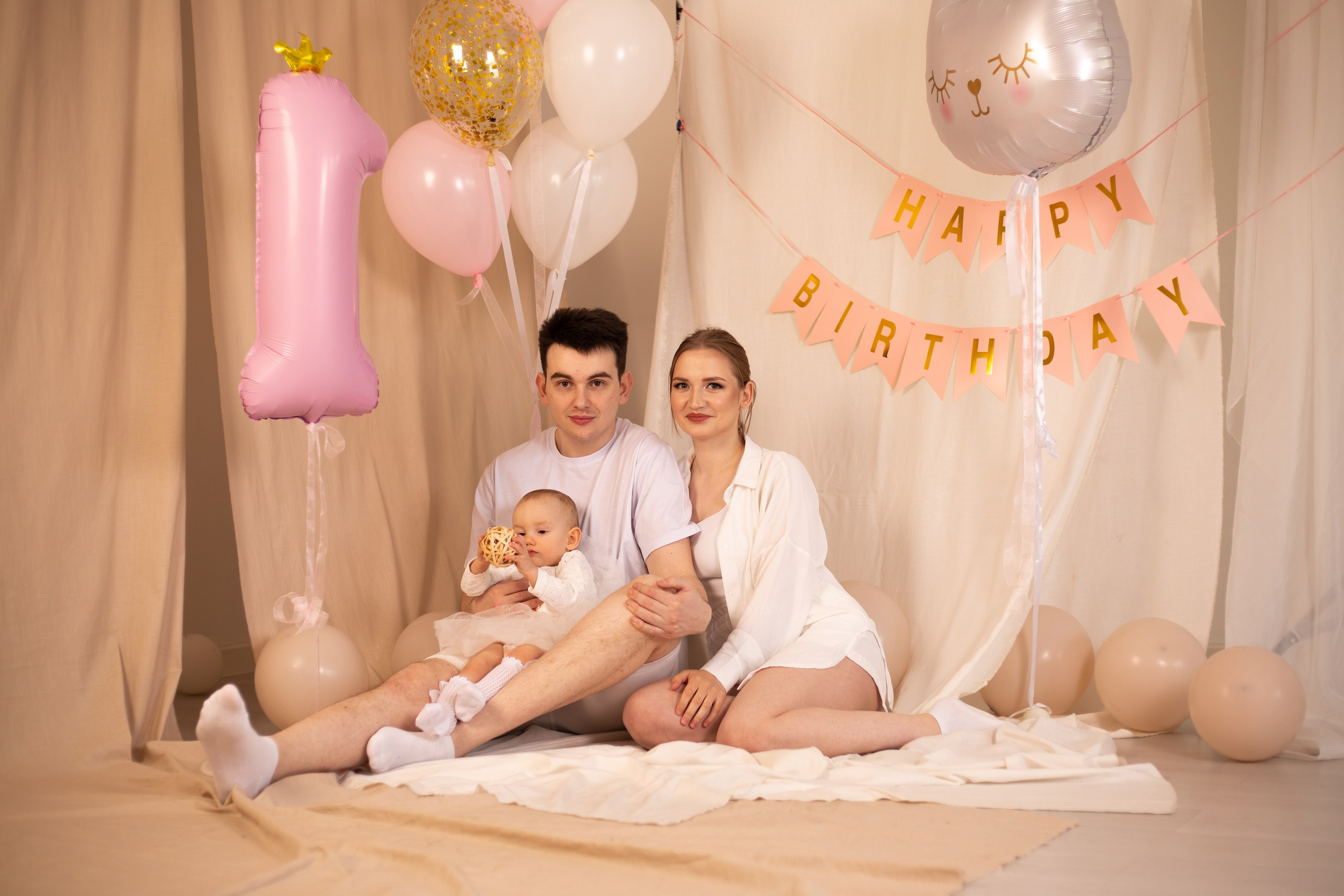 1 годик Евсении. Фотограф Анастасия Залевская