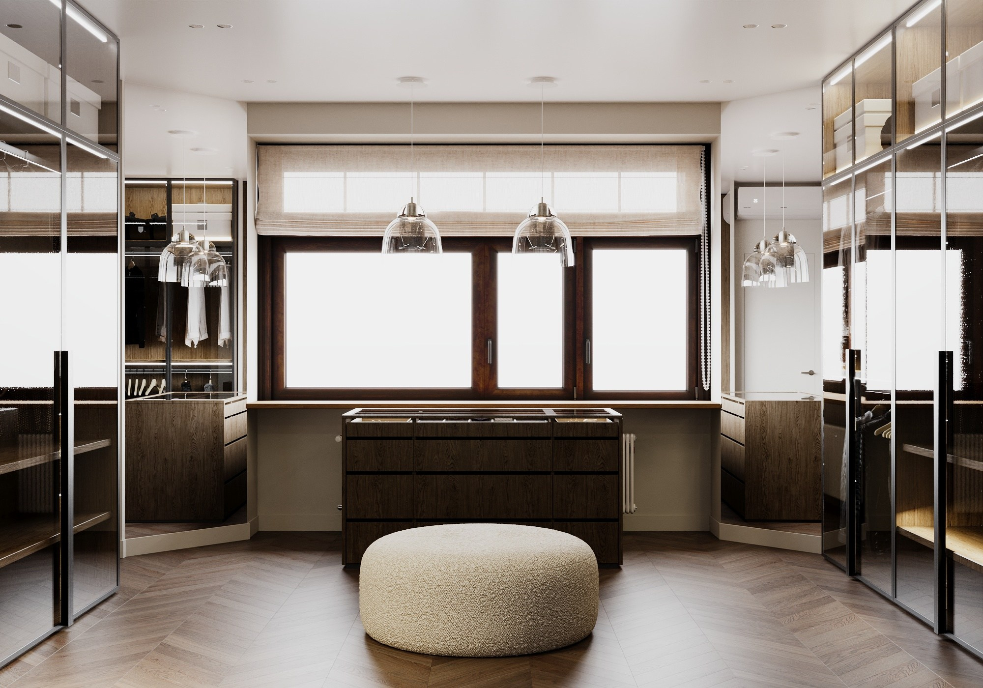 Большая гардеробная Финал. Визуализатор Векшина Елена