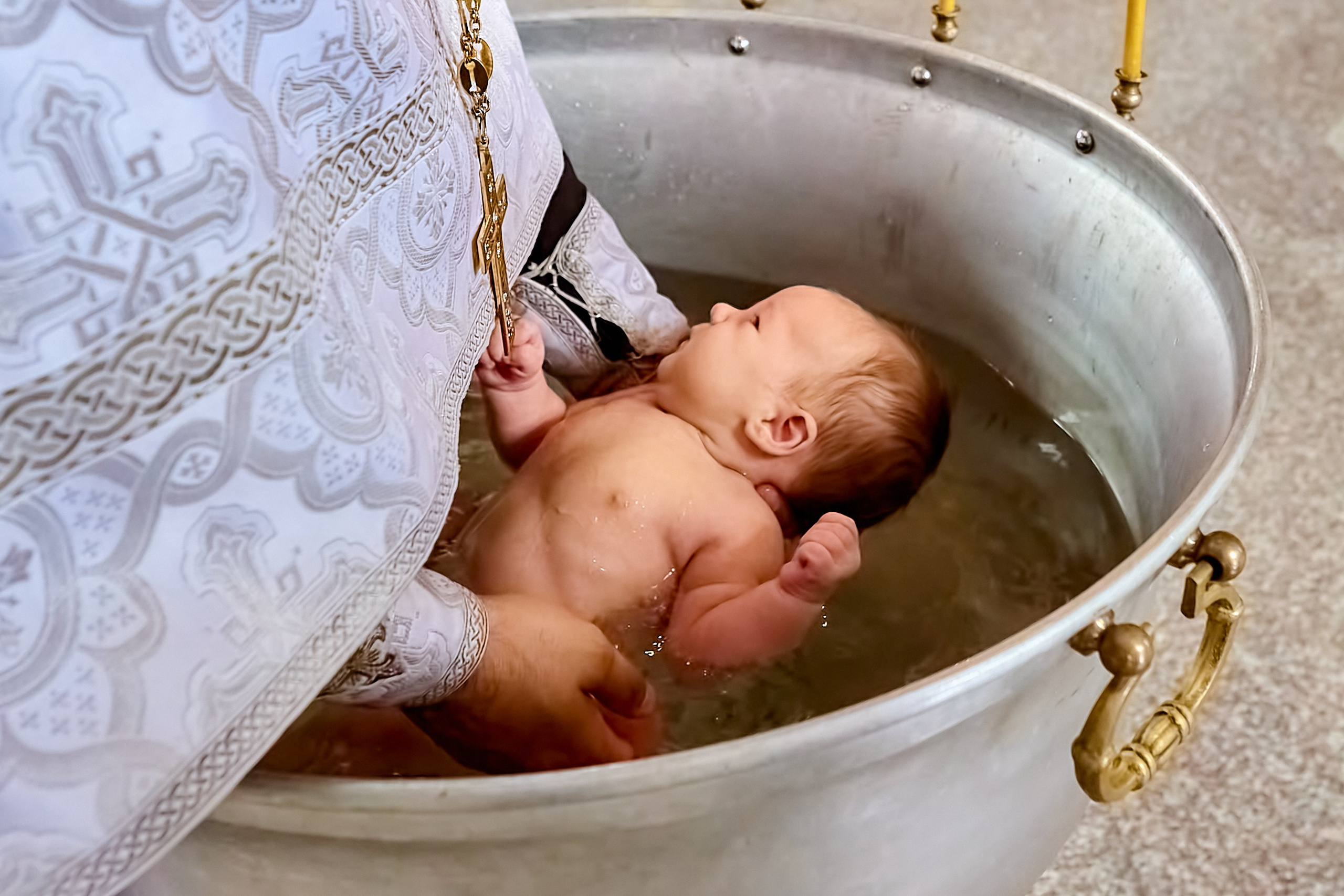 Фотографии Крещения младенца Алексея