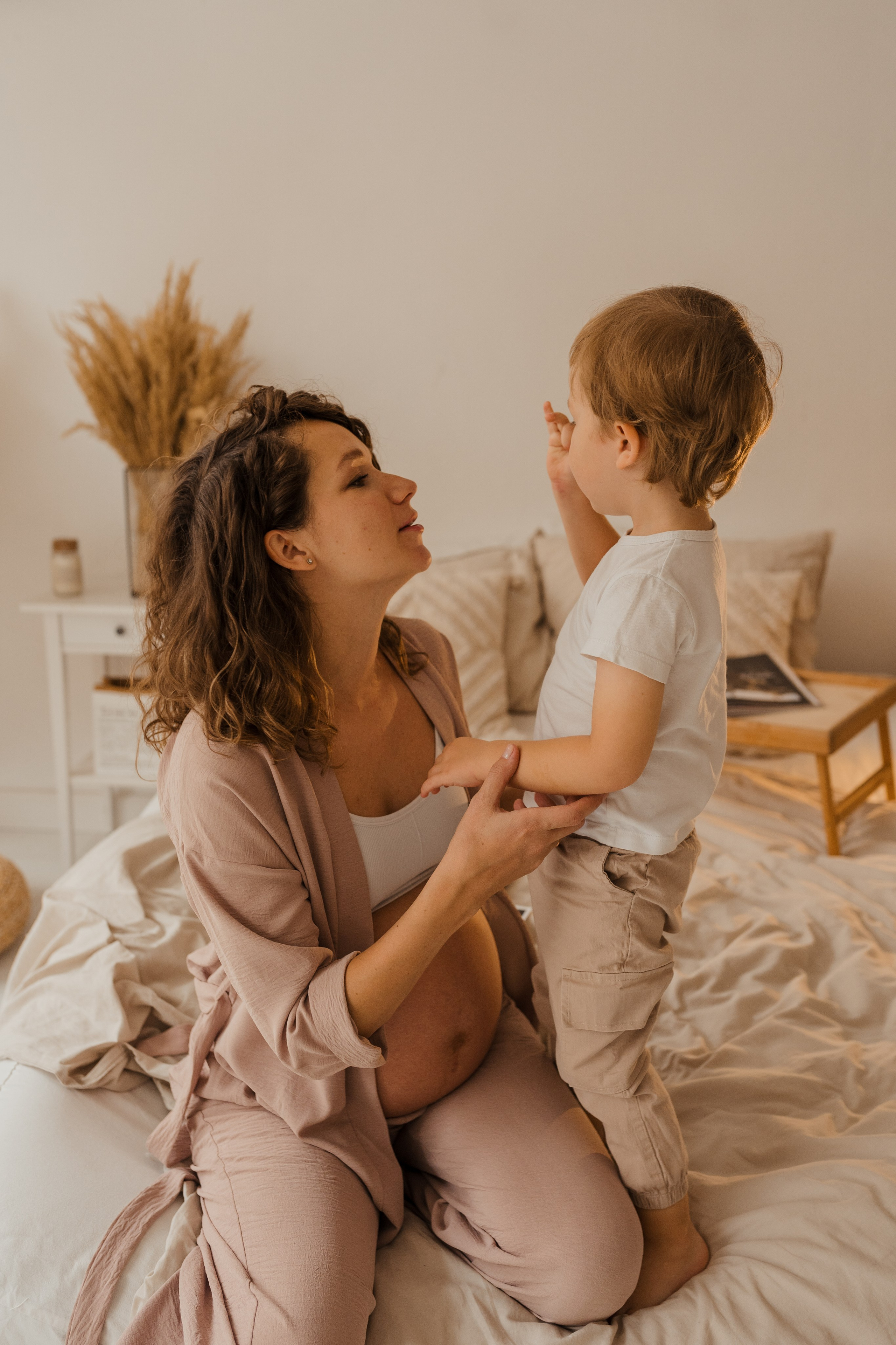 Семейная фотосессия в студии в Москве, семейный фотограф Анна Полушина. Свадебный фотограф в Москве Анна Полушина