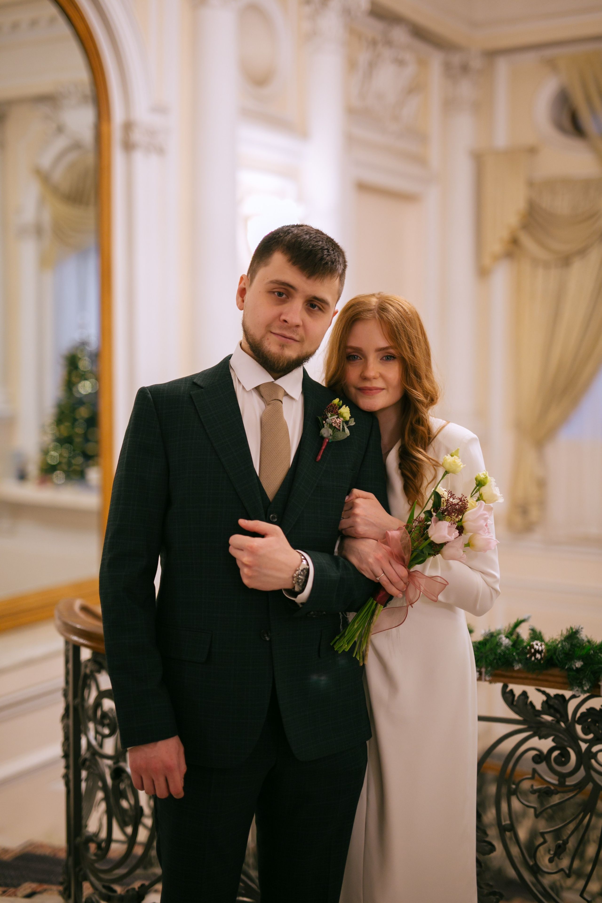 Роспись Анны и Владислава во II Дворце, СПб. Портретный и репортажный фотограф в Санкт-Петербурге Елизавета Я