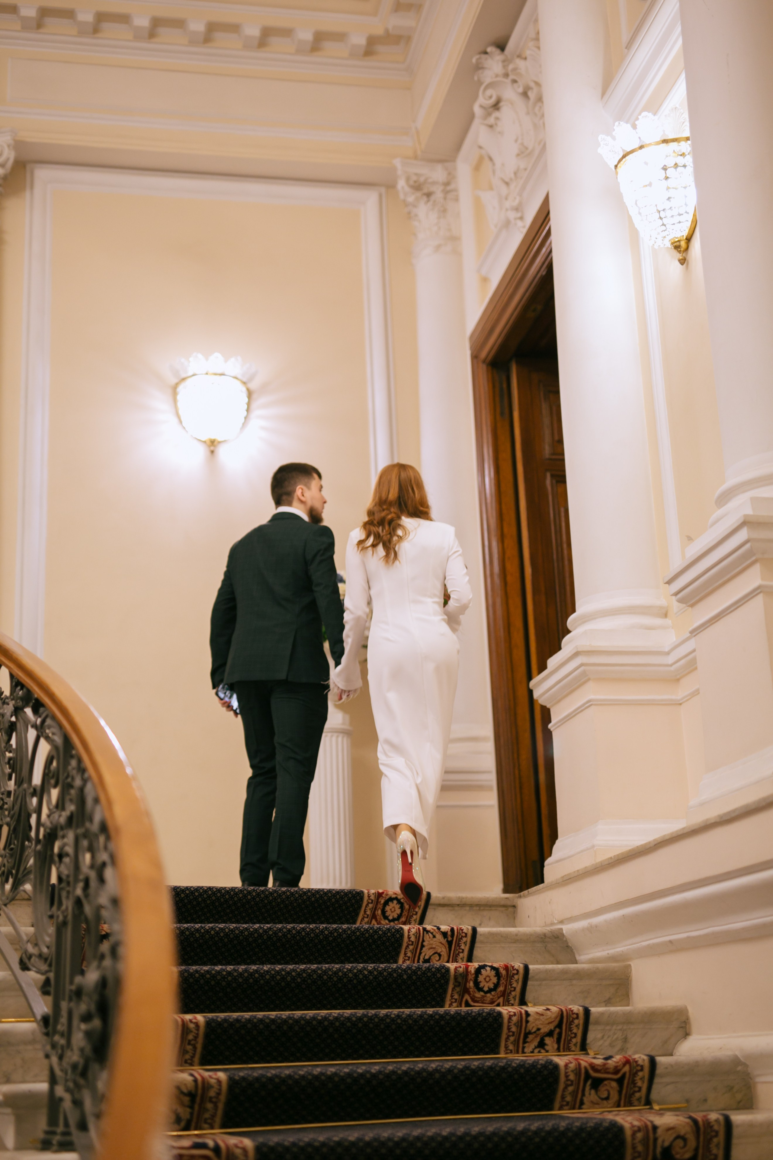 Роспись Анны и Владислава во II Дворце, СПб. Портретный и репортажный фотограф в Санкт-Петербурге Елизавета Я