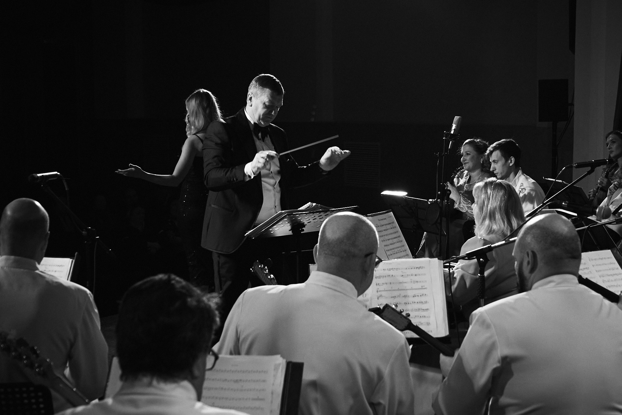 Orkestr narodnykh instrumentov. Лиза Сытикова. Фотограф. Москва