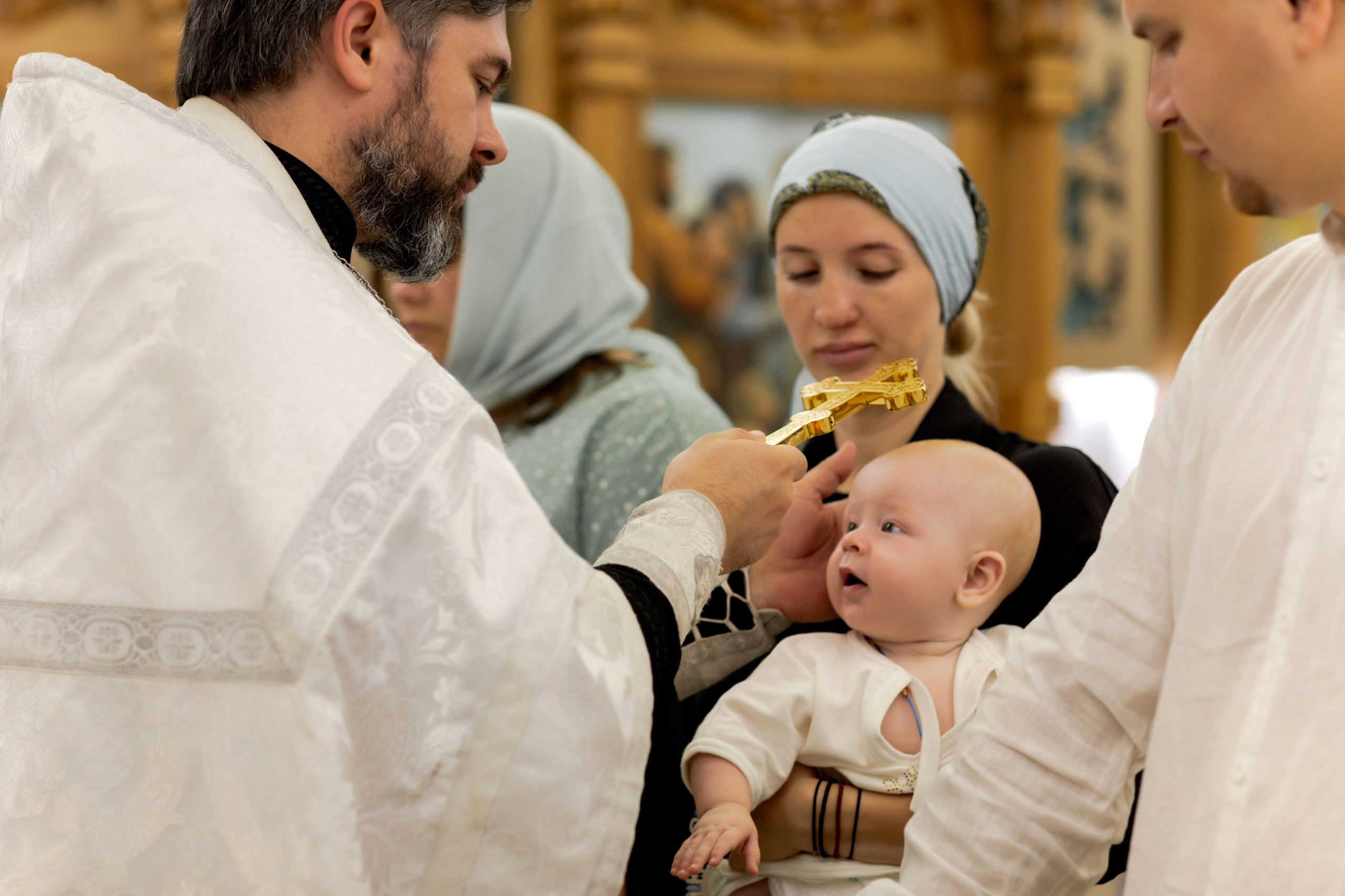 Таинство Крещения Мирона. Свадебный и Семейный Фотограф в Краснодаре